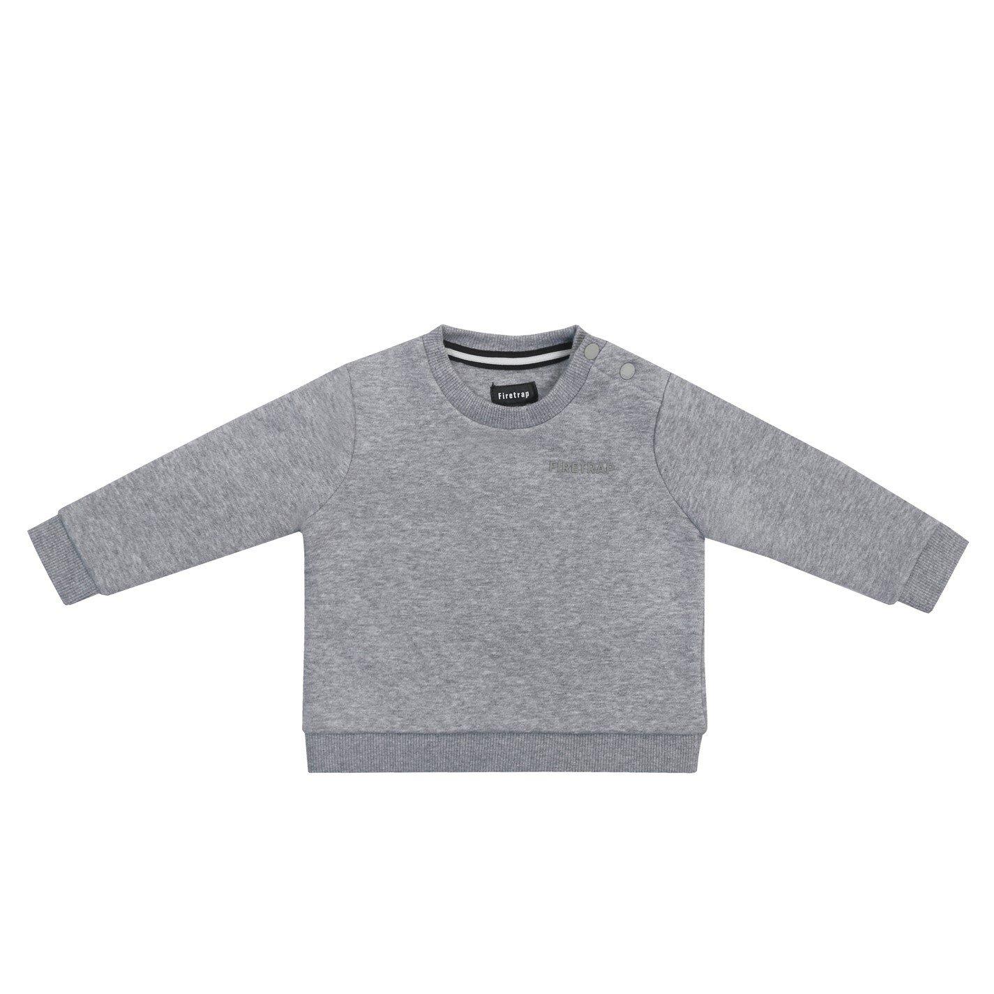 Grey - Firetrap - Baby Boys 2pc Jogger Set - 2