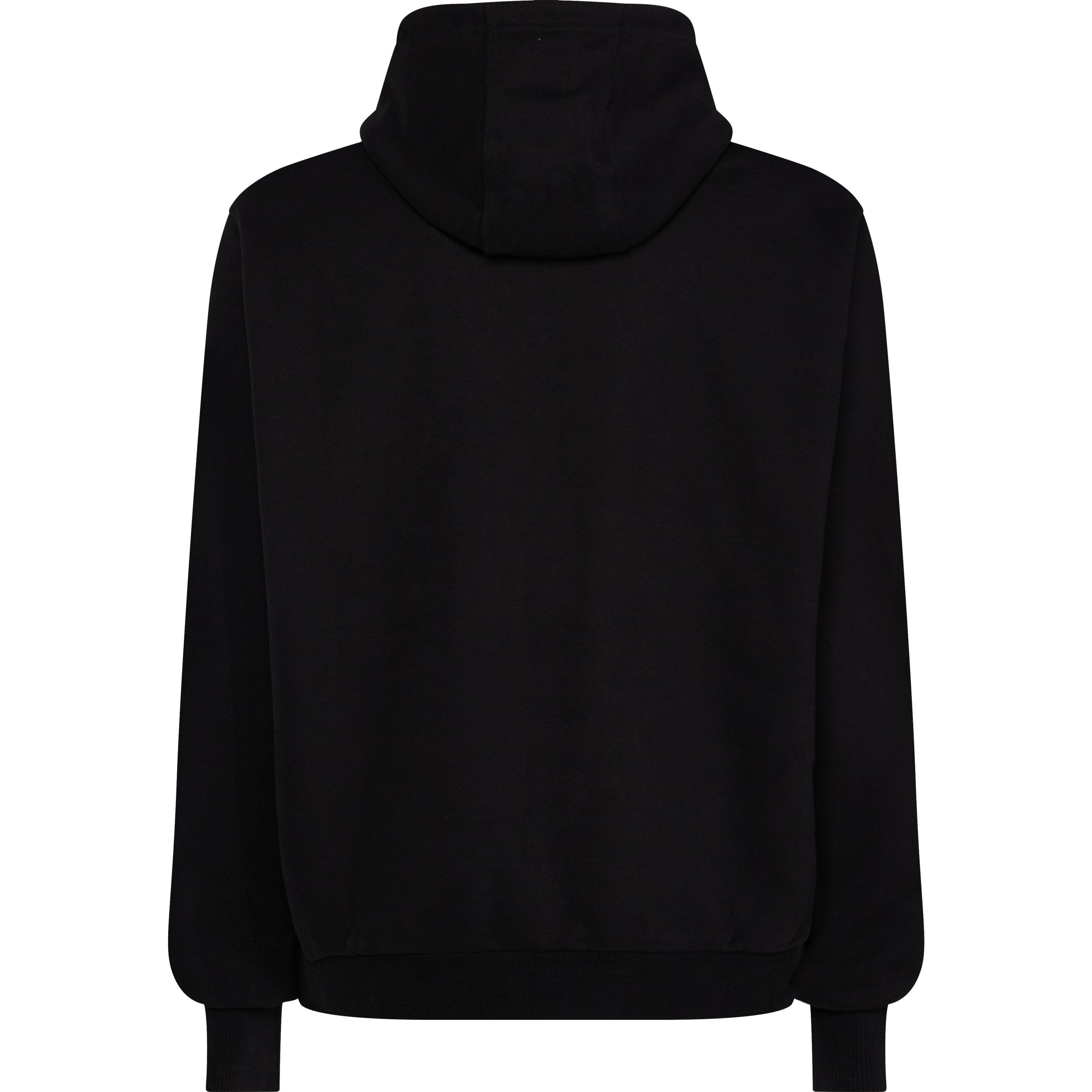 Calvin Black - Calvin Klein - Text Reverse Logo Hoodie - 2