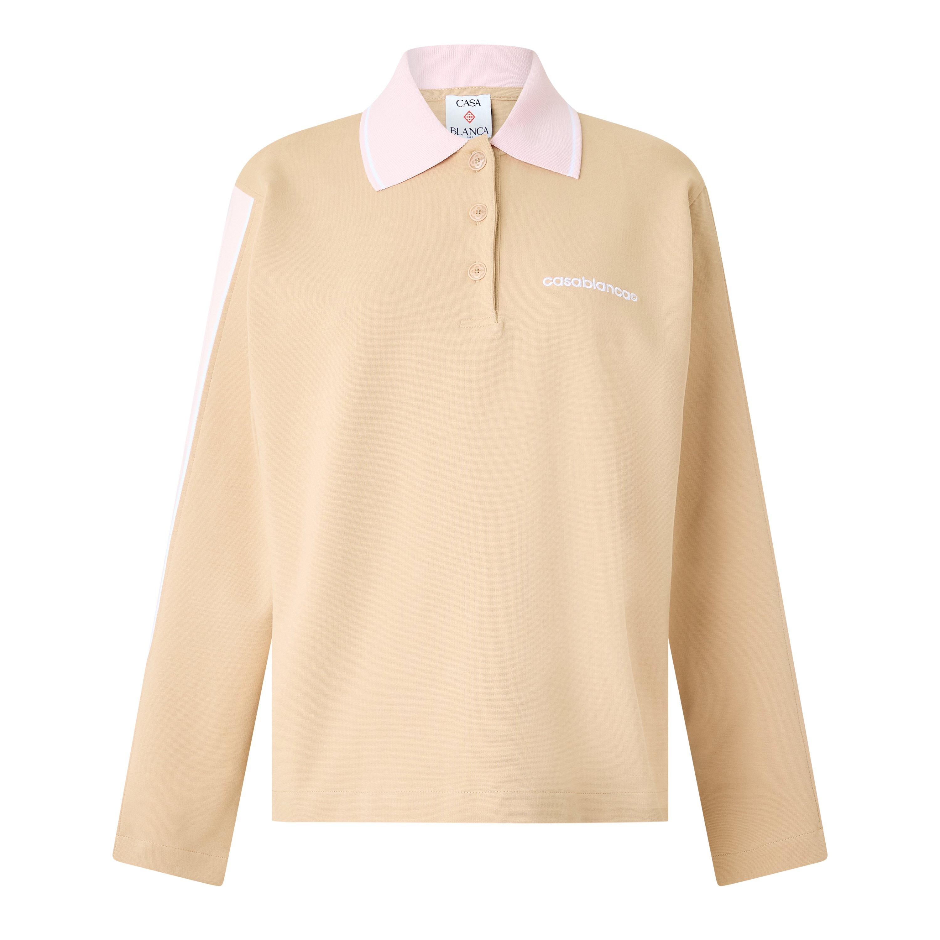 Beige/Pink - Casablanca - Casa Collr Shirt Ld63 - 1