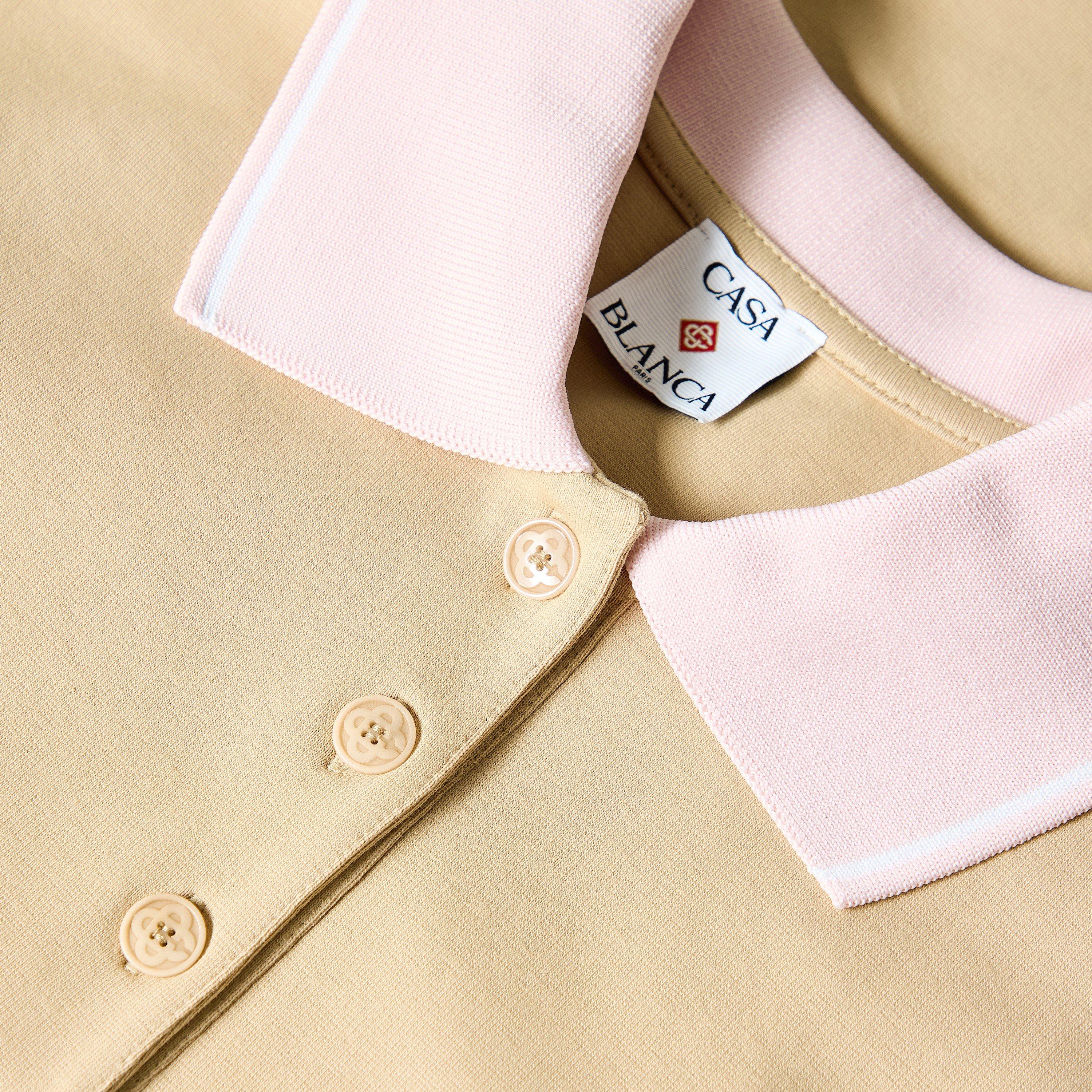 Beige/Pink - Casablanca - Casa Collr Shirt Ld63 - 3