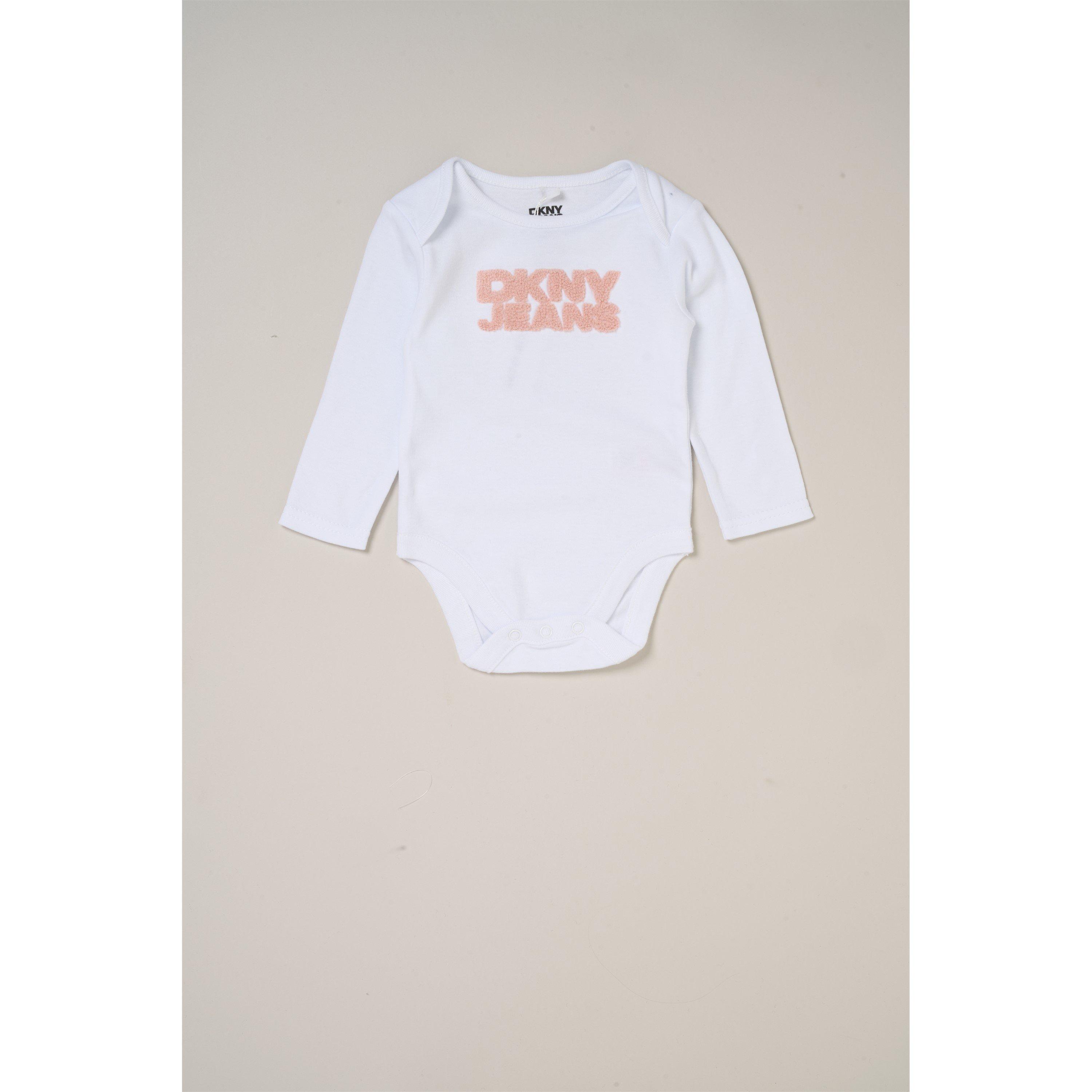 Pink - DKNY - Top and Trouser Pyjama Set - 4