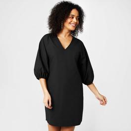 Biba V Neck Shift Dress