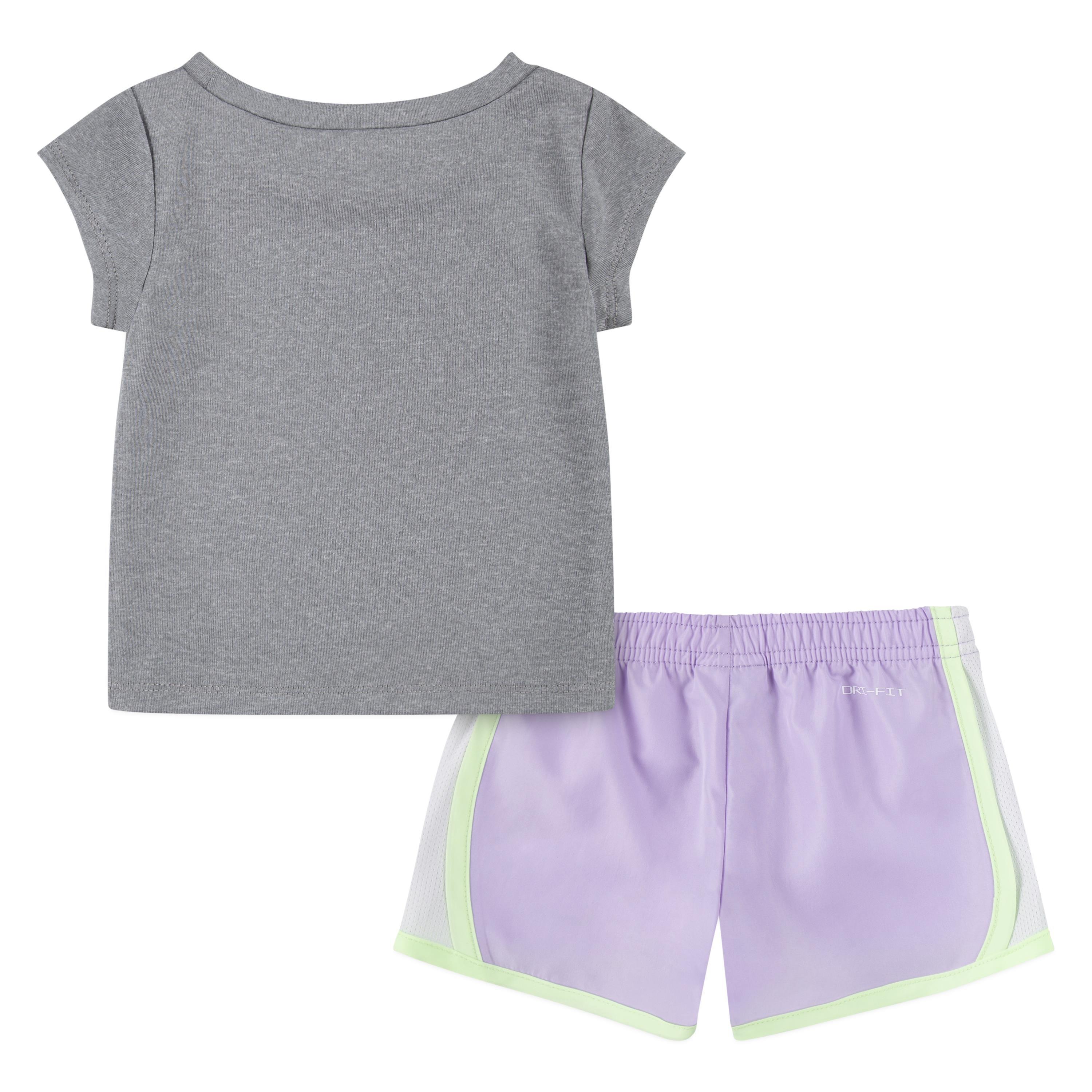 Lilac Bloom - Nike - Kids' Printed Club Tempo Top and Skirt Set - 2