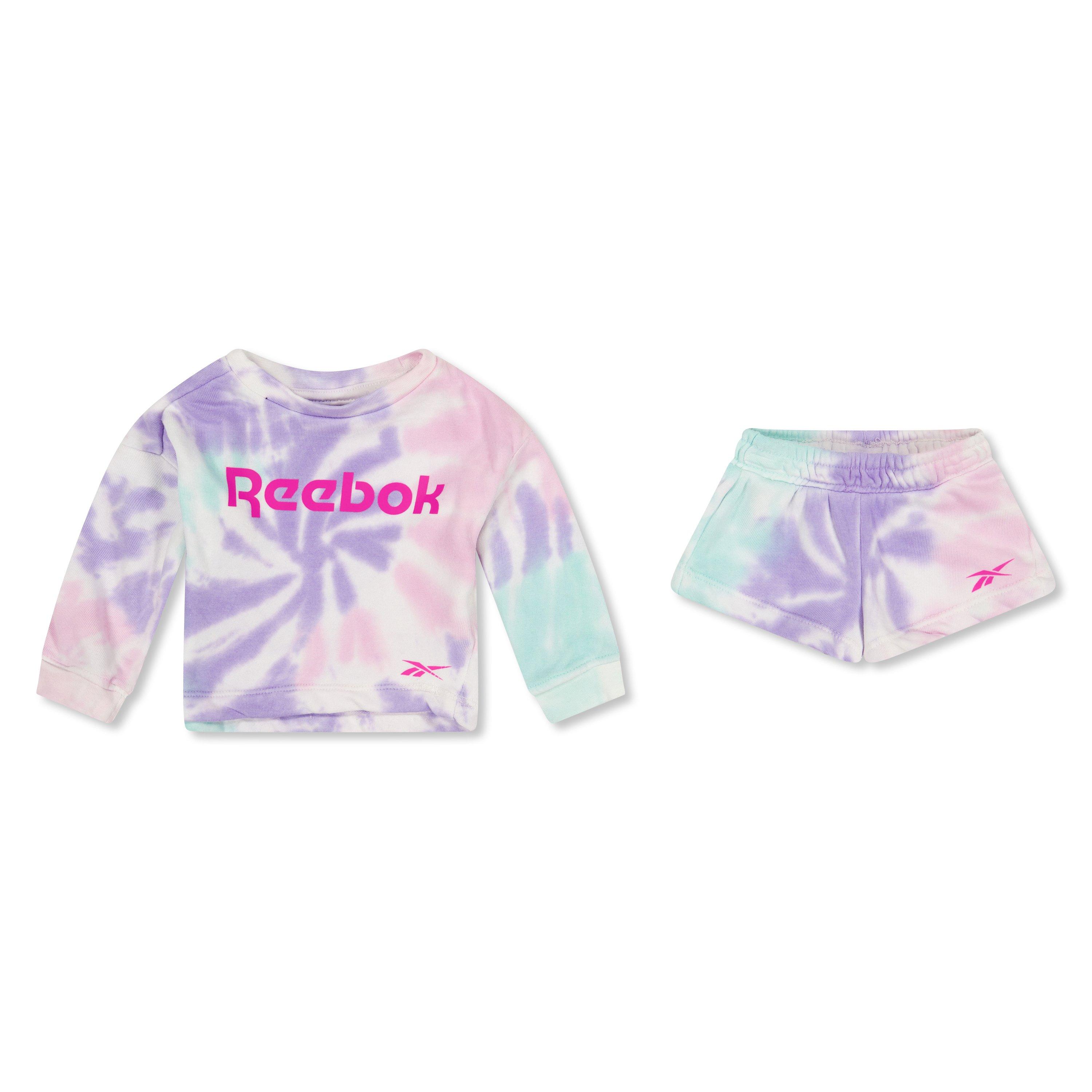 Reebok  Kids' Swirl T-Shirt - Orchid Bloom - 6-9 Mnth