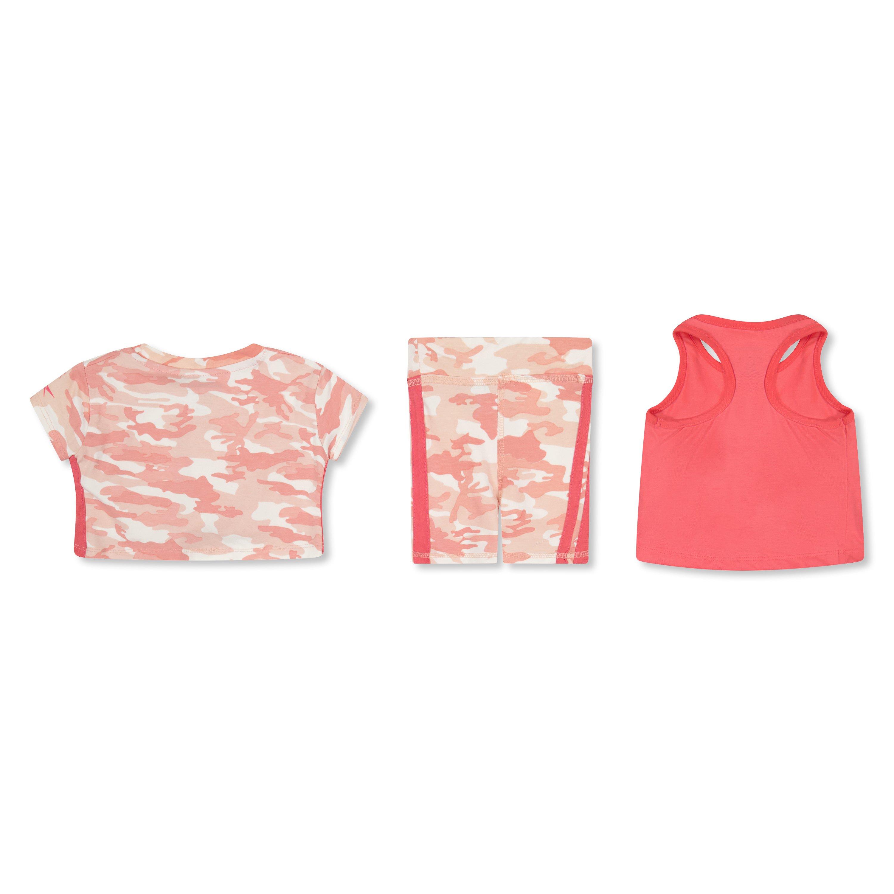 Reebok  Kids' Camo Bike T-Shirt - Neon Sunset - 9-12 Mnth