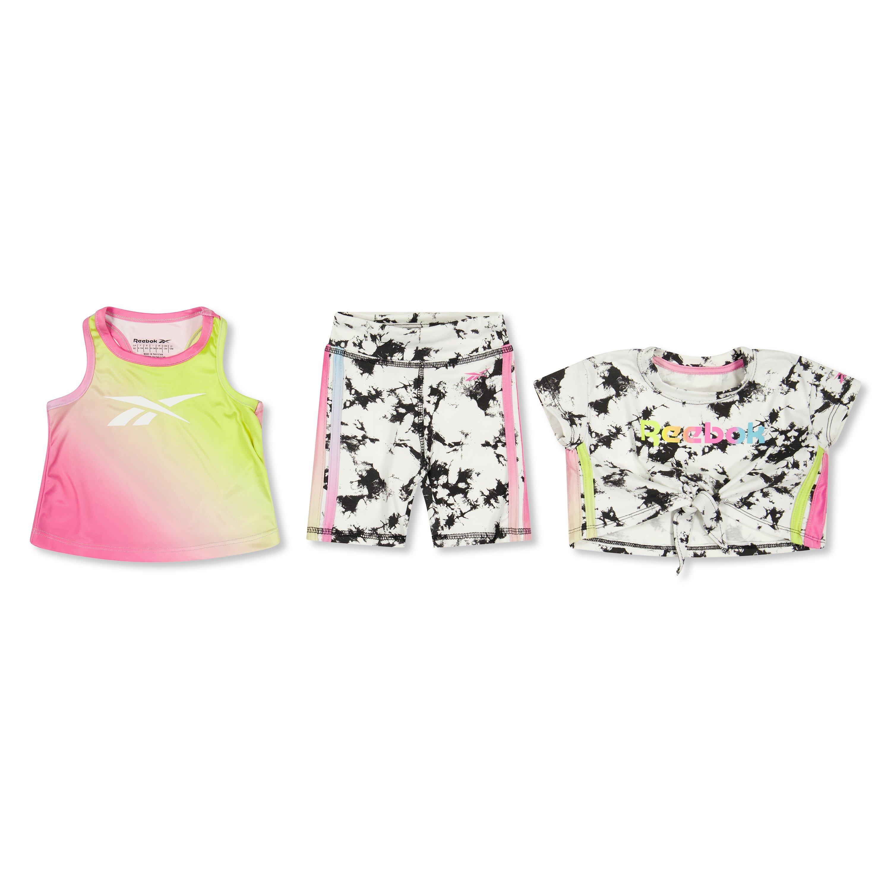 Reebok Kids' Clothing Set - Black/White