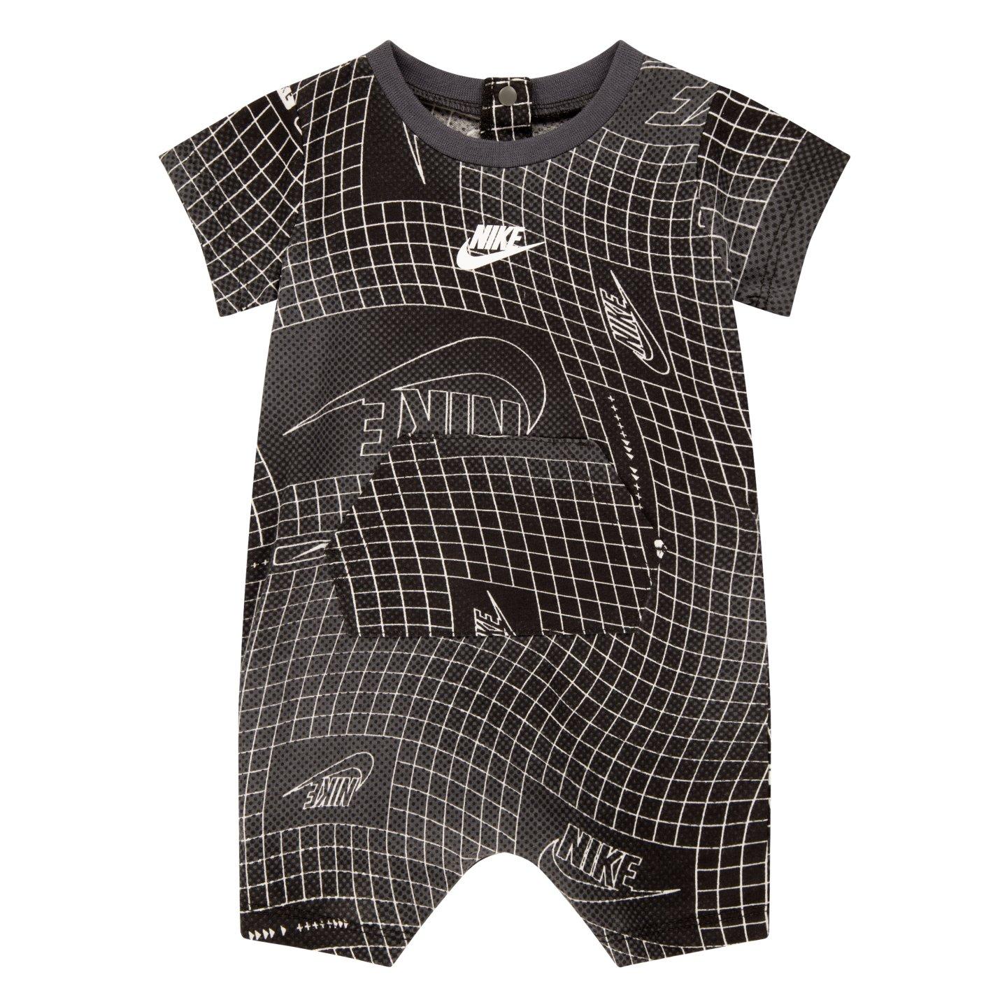 Iron Grey - Nike - Kids' Club Seasonal Romper Onesie - 1