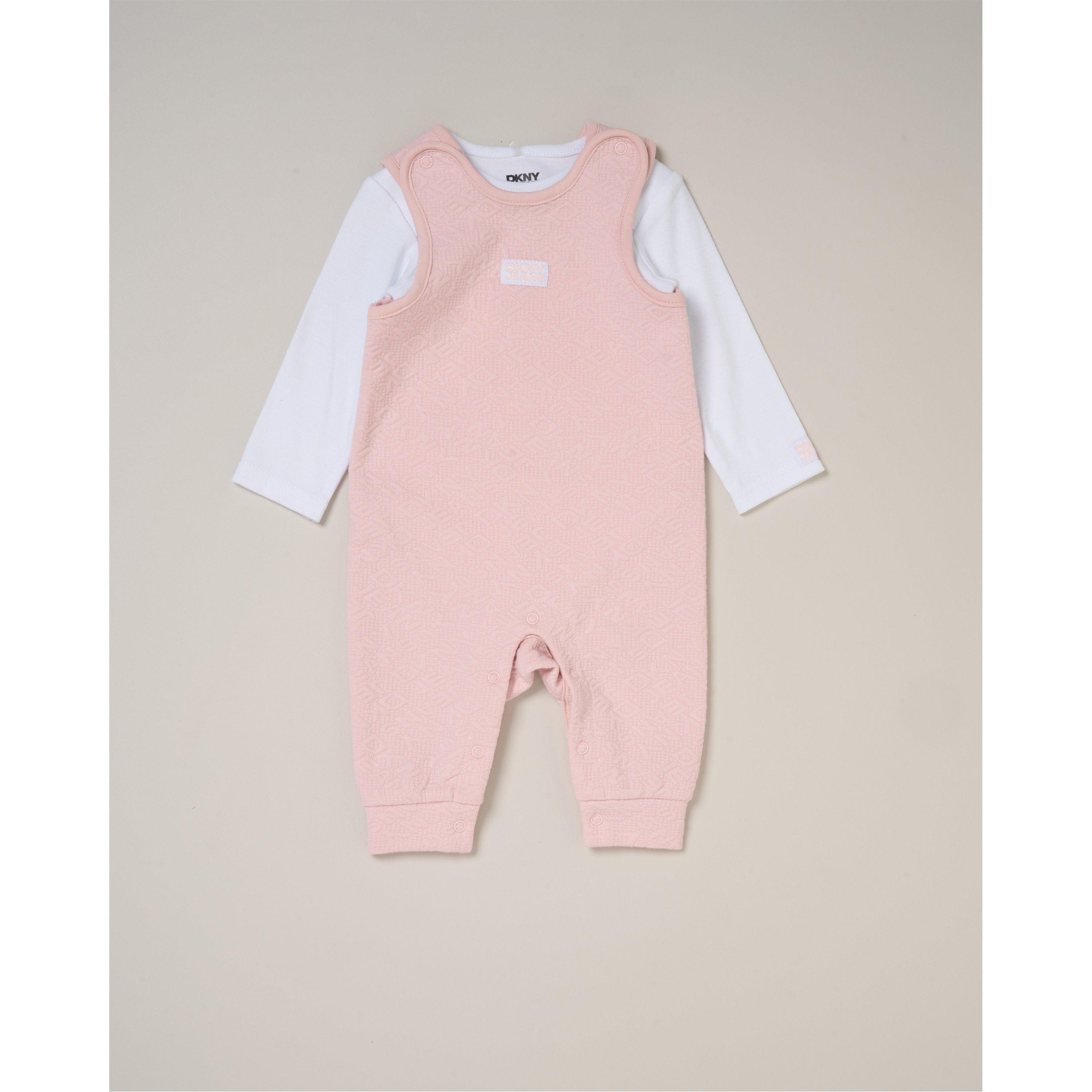 Pink - DKNY - Dung Top and Trouser Pyjama Sets - 2