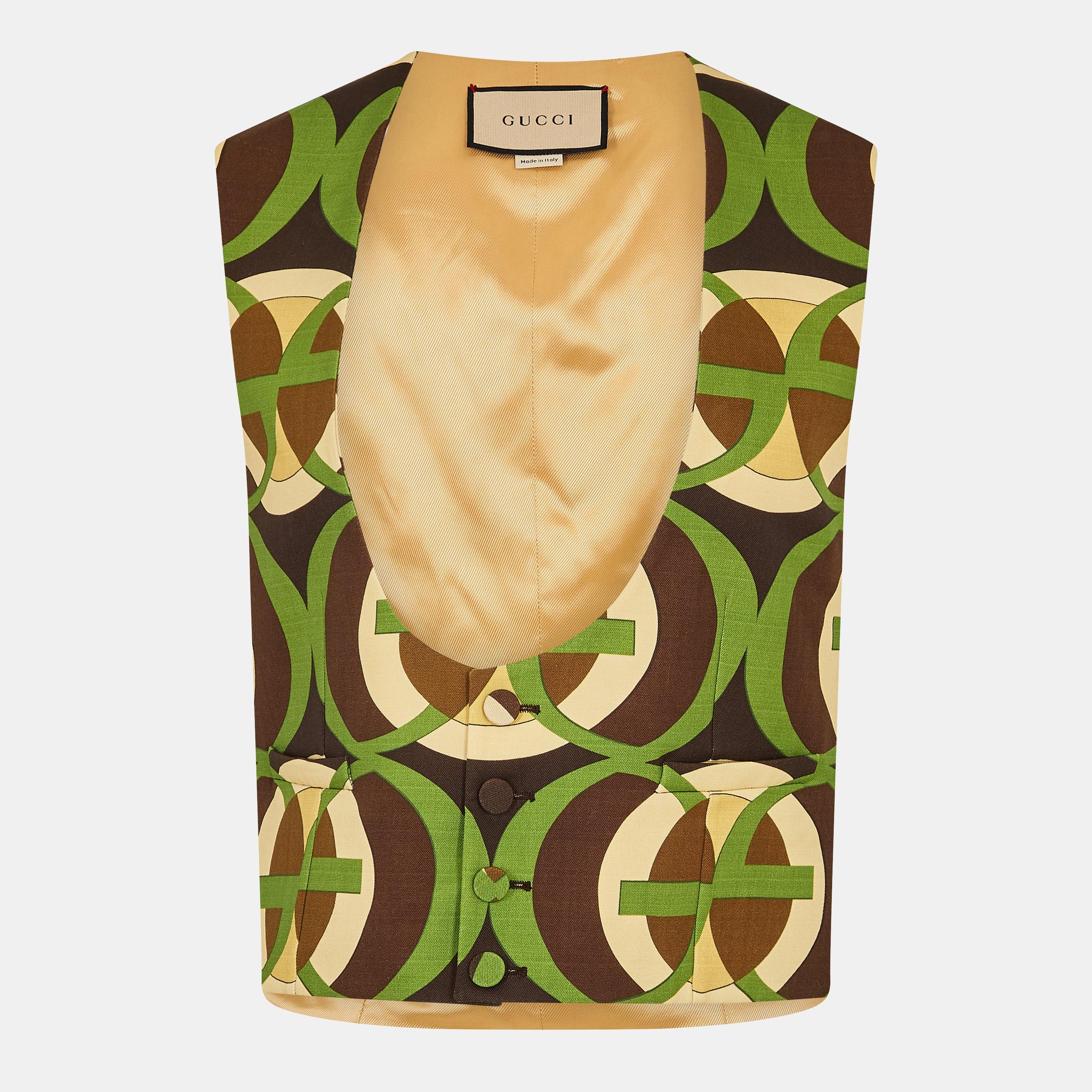 Gucci Men's Pattern Waistcoat