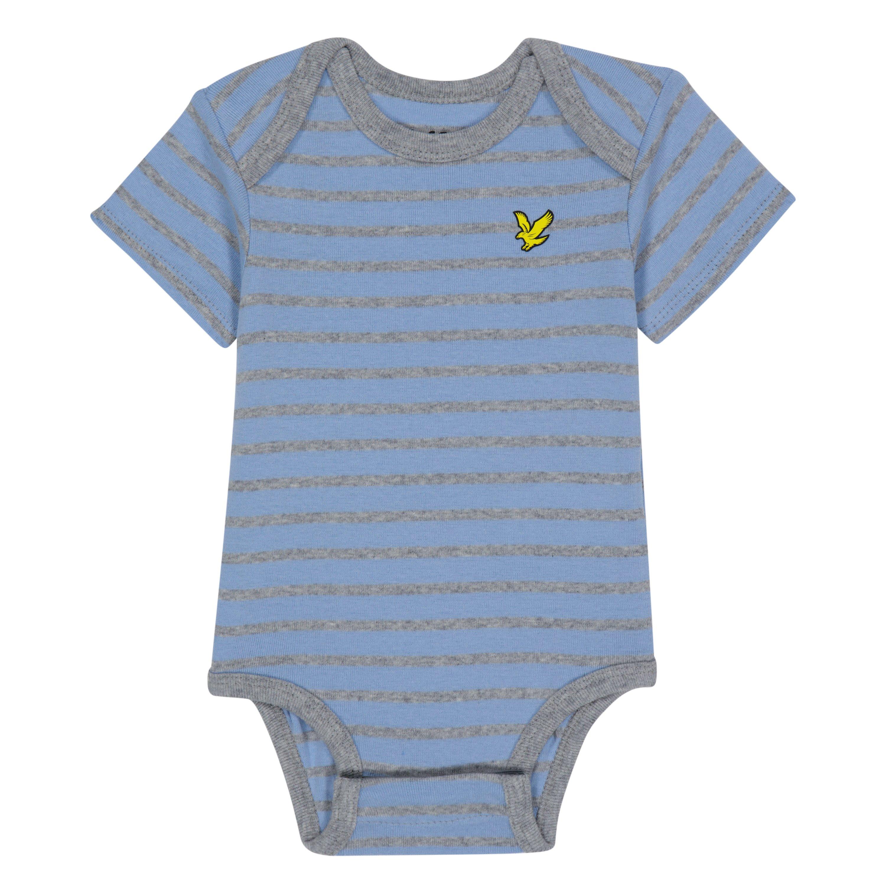 Chambray Blå - Lyle and Scott - Eagle Onesie - 2
