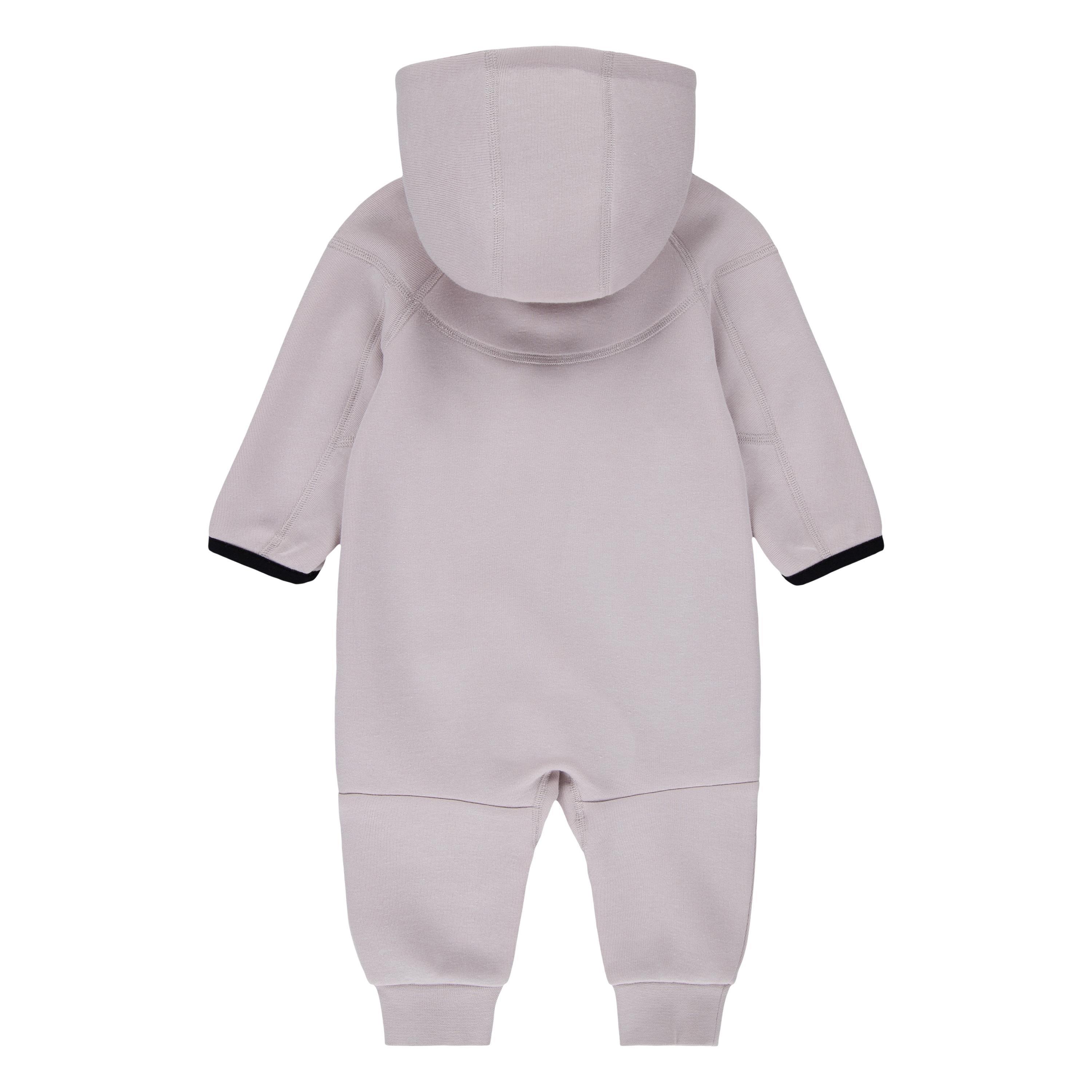 Platinviolett - Nike - Tech Flc Hooded Bb99 - 2