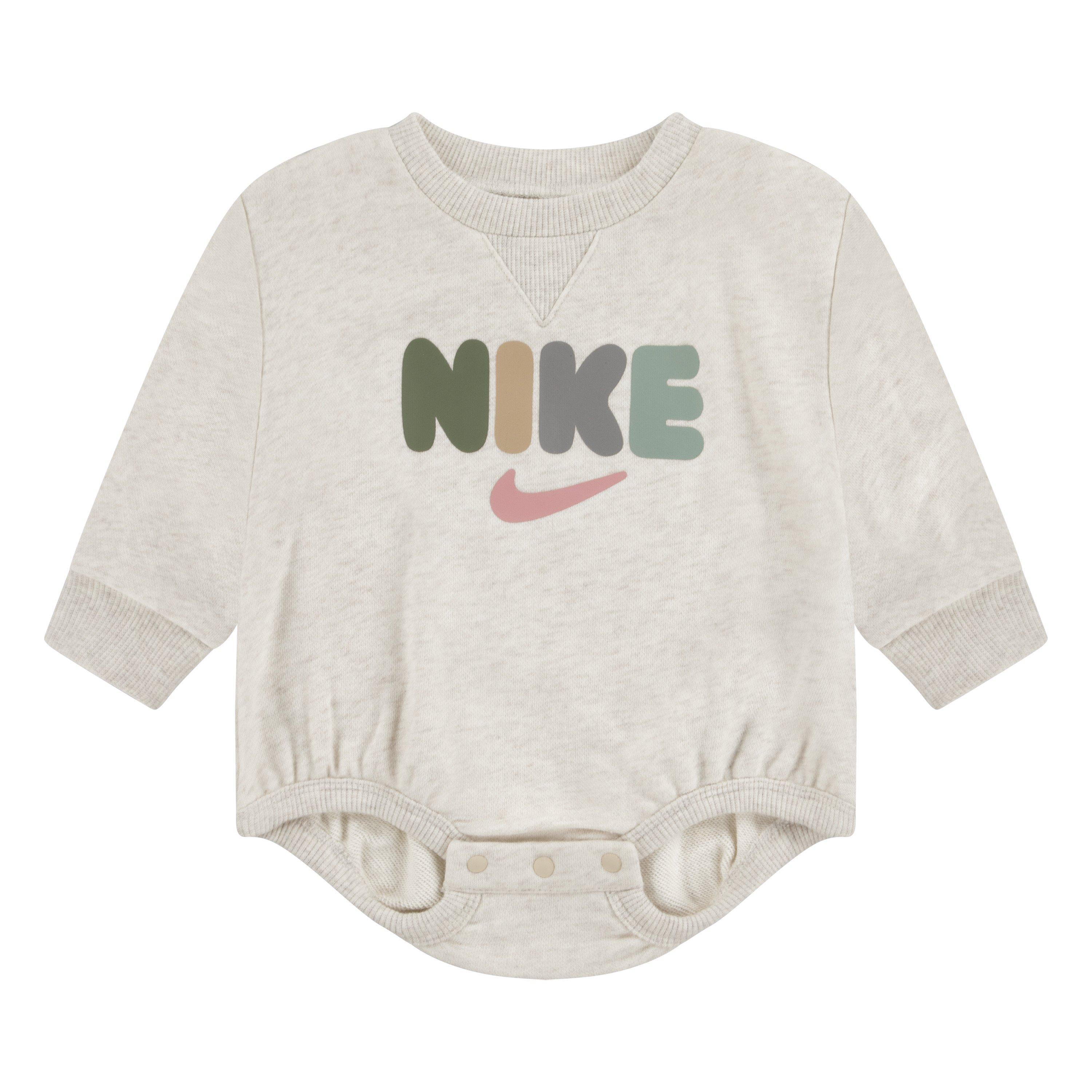 Ivory Heather - Nike - Kids' Primary Play Crew Romper - 1