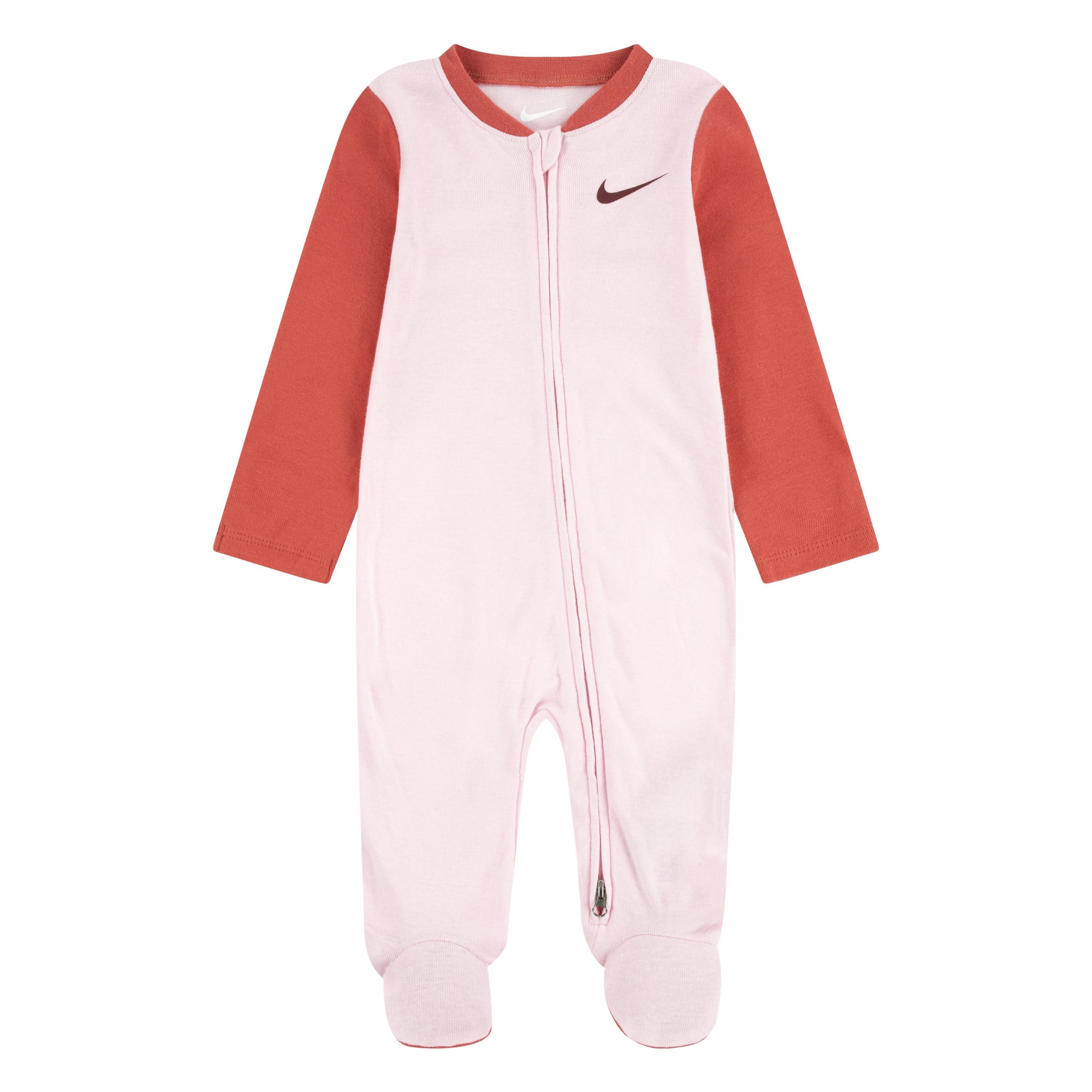 Pink Foam - Nike - Unisex Kids' E1D1 All Over Print Footed Onesie - 1