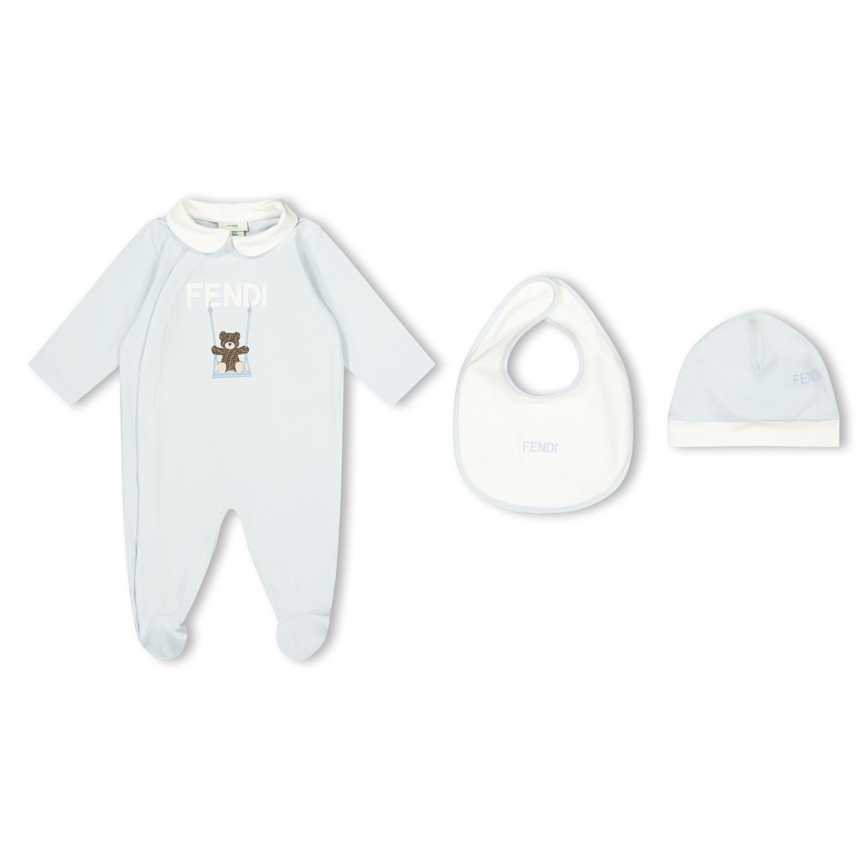 Fendi 3pcs Baby Set Bb63