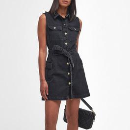 Barbour International Tamsin Denim Mini Dress