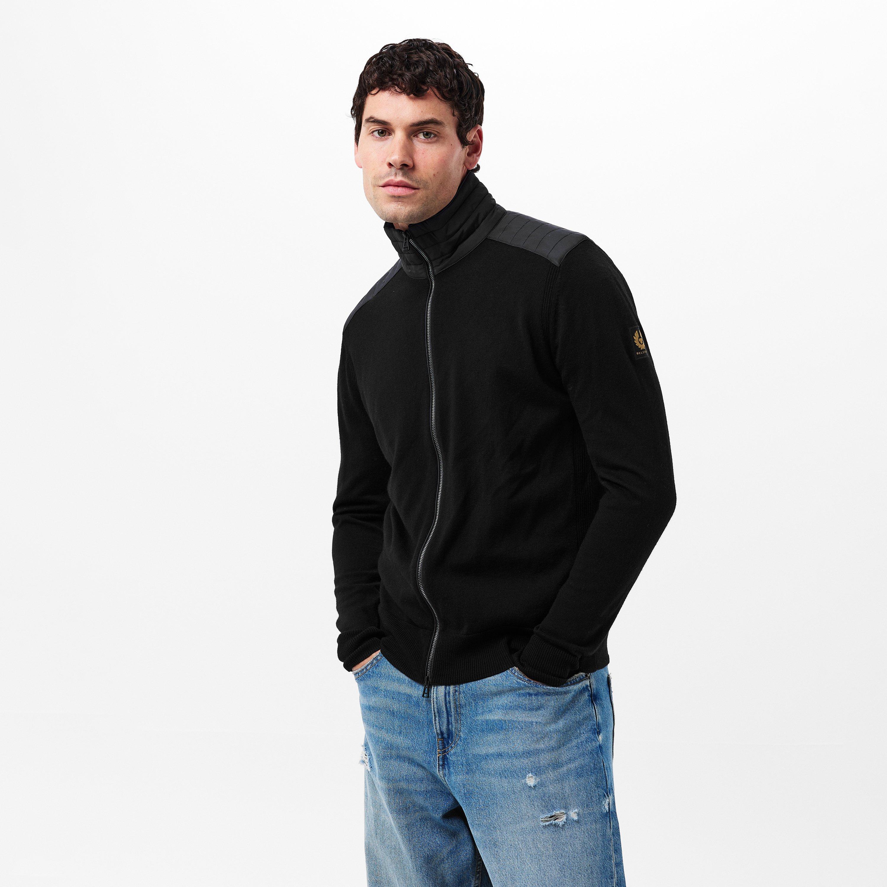 Black - Belstaff - Kelby Cardigan - 3