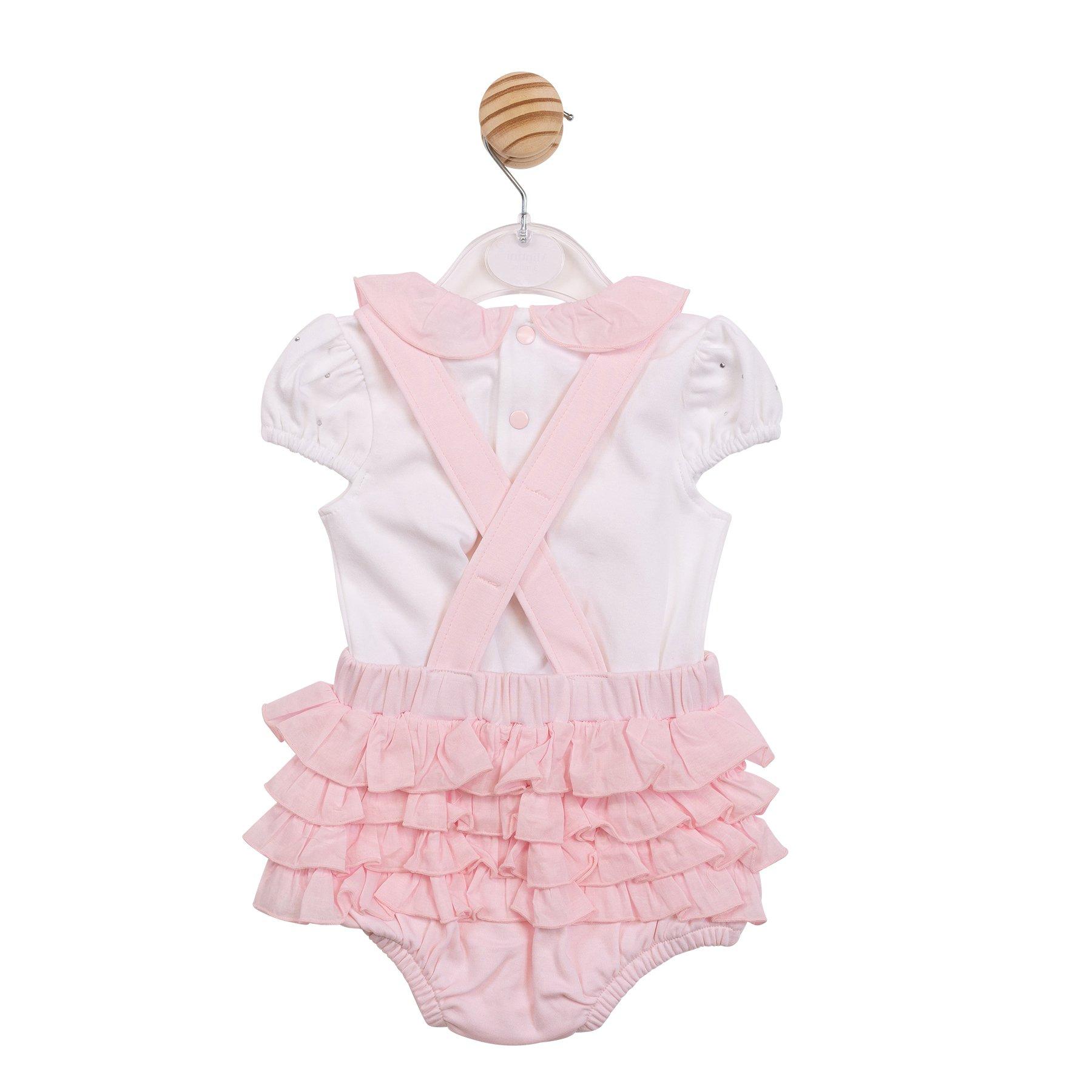 Weiß/Rosa - Mintini Baby - Kids' Top and Trouser Pyjama Set - 2