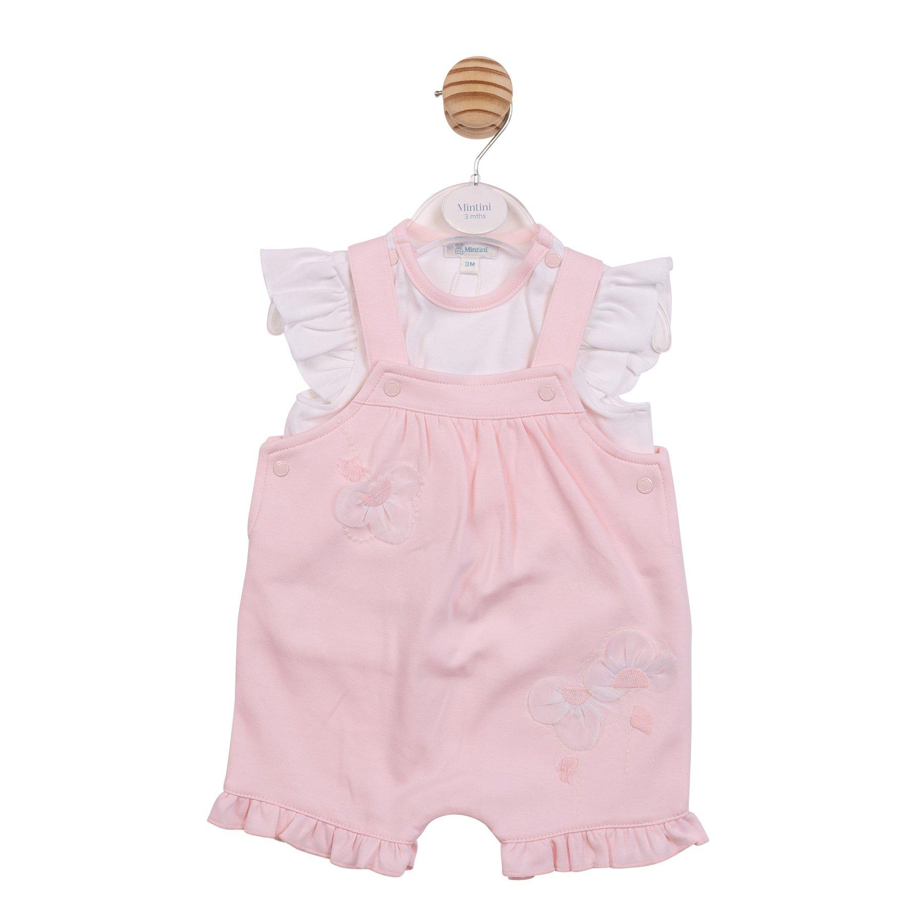 Rosa - Mintini Baby - Kids' Top and Dungaree Pyjama Set - 1