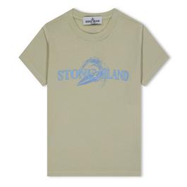 Stone Island Junior Logo Tshirt