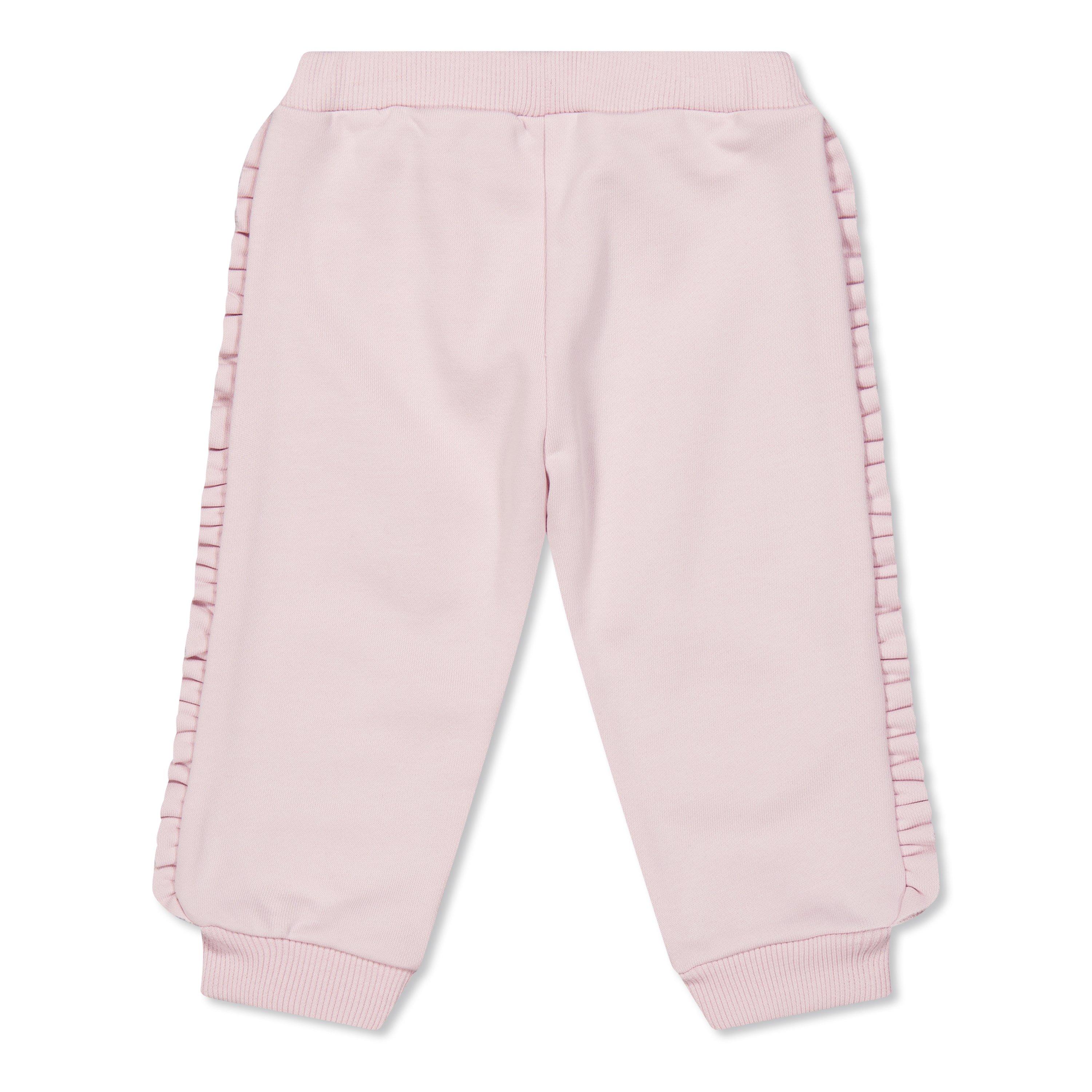Glicine/Rosa - Missoni - Kids' Logo Closed Hem Fleece Joggers - 2