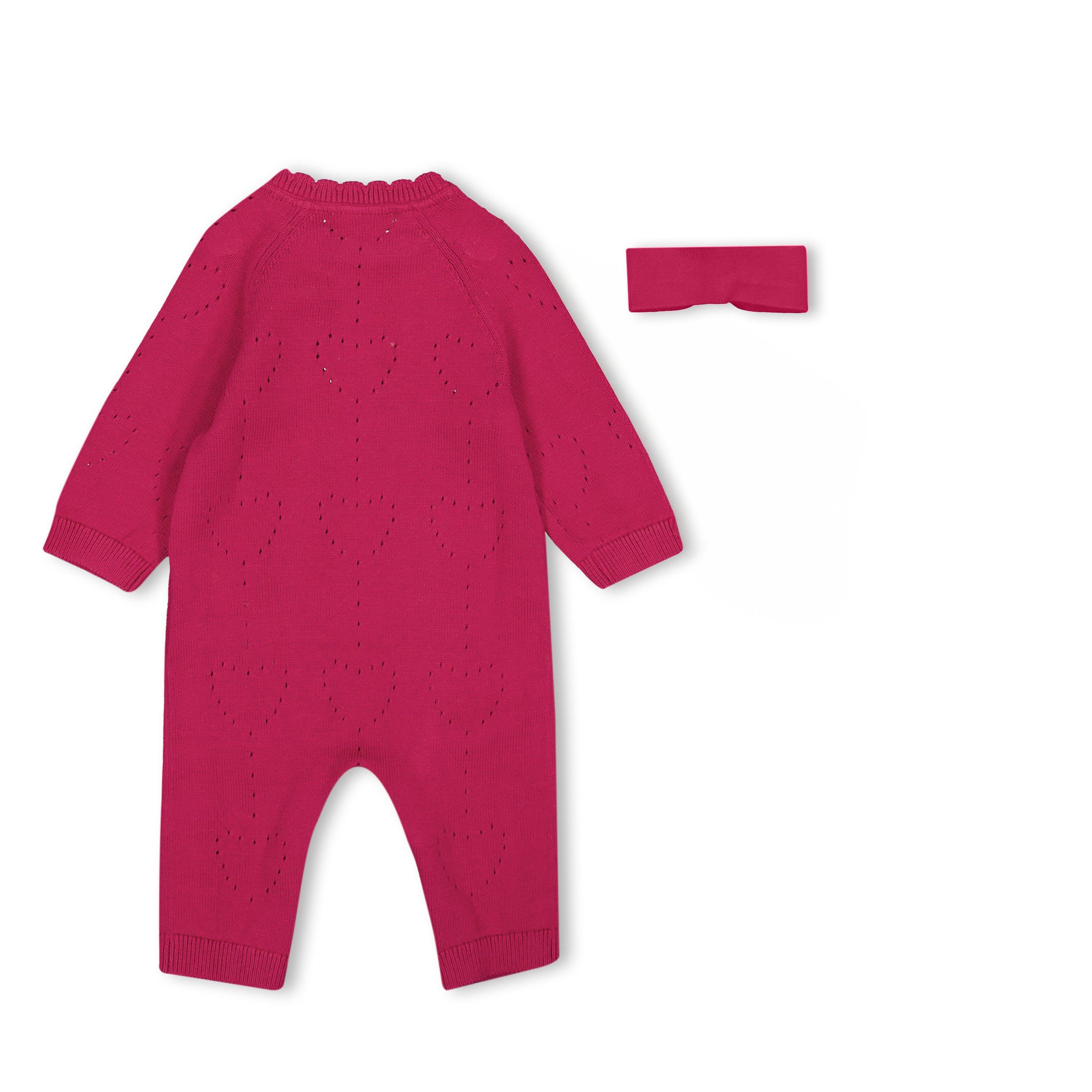 Berry XIR - Tommy Hilfiger - Kids' Heart Cotton Long-Sleeve Onesie - 2