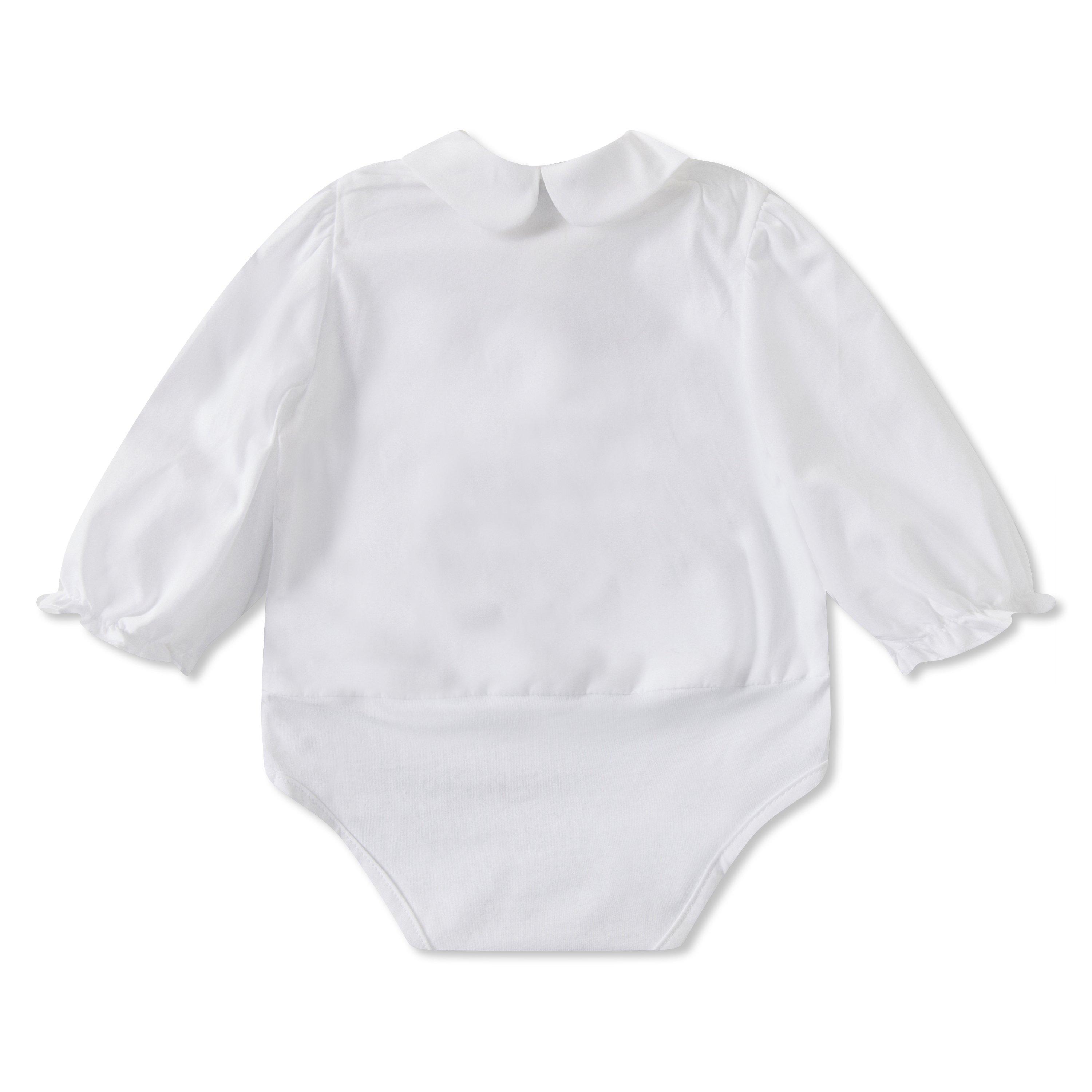 white/gold - Balmain - Kids' Logo Onesie - 2