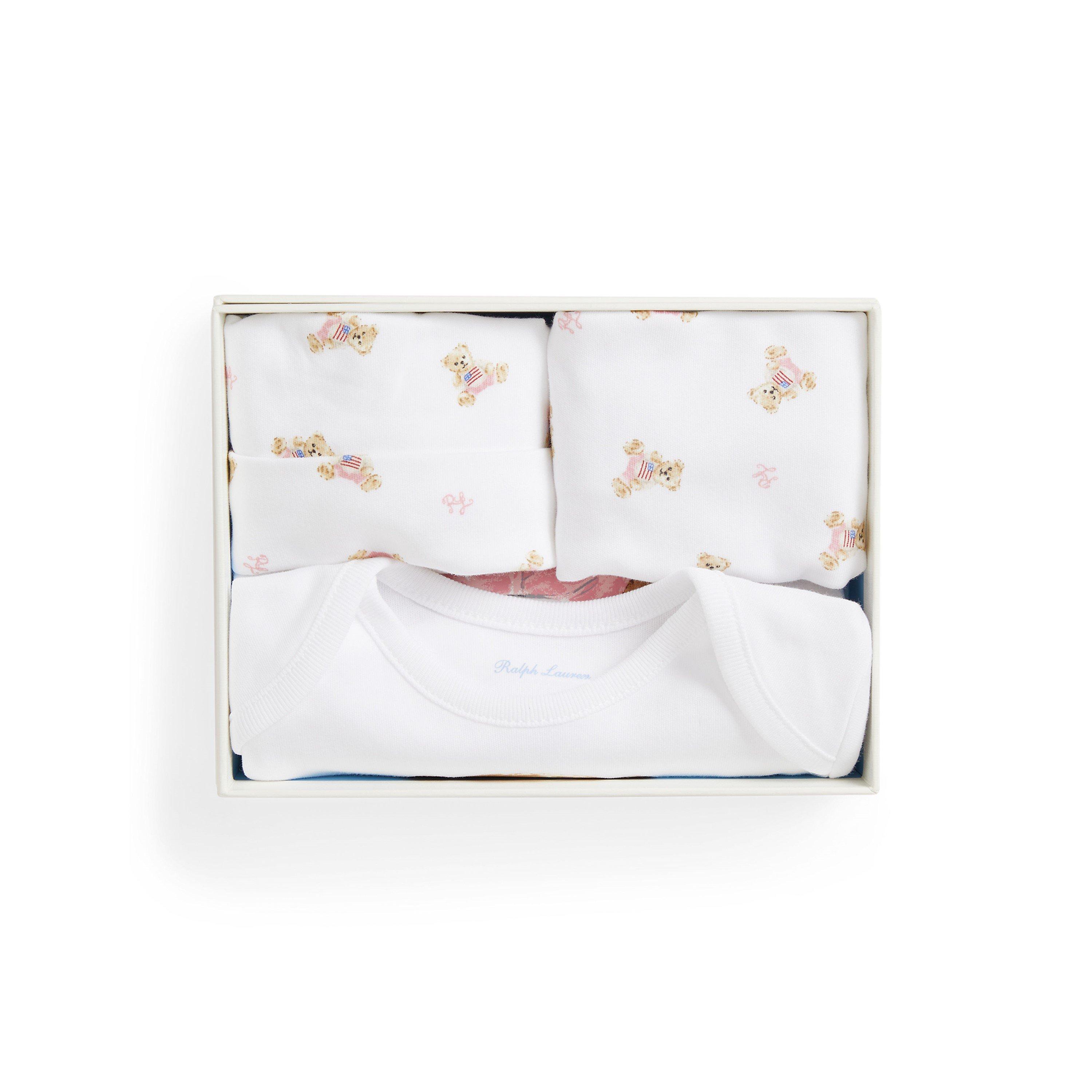 White Multi - Polo Ralph Lauren - Polo Bear Gift Set Bb64 - 2