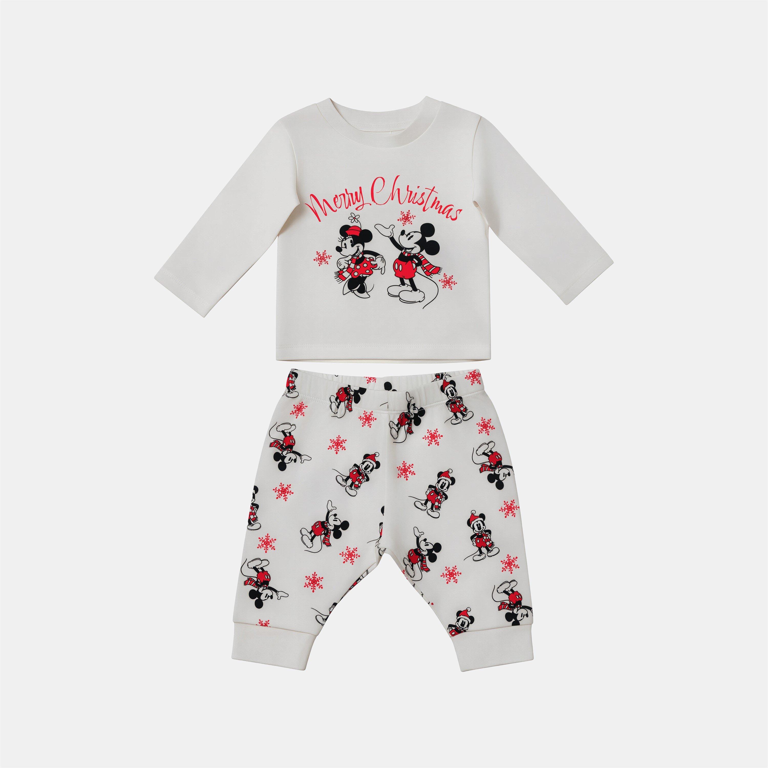 Mickey - Character - Baby Disney Xmas Family Cotton Pyjamas - 1