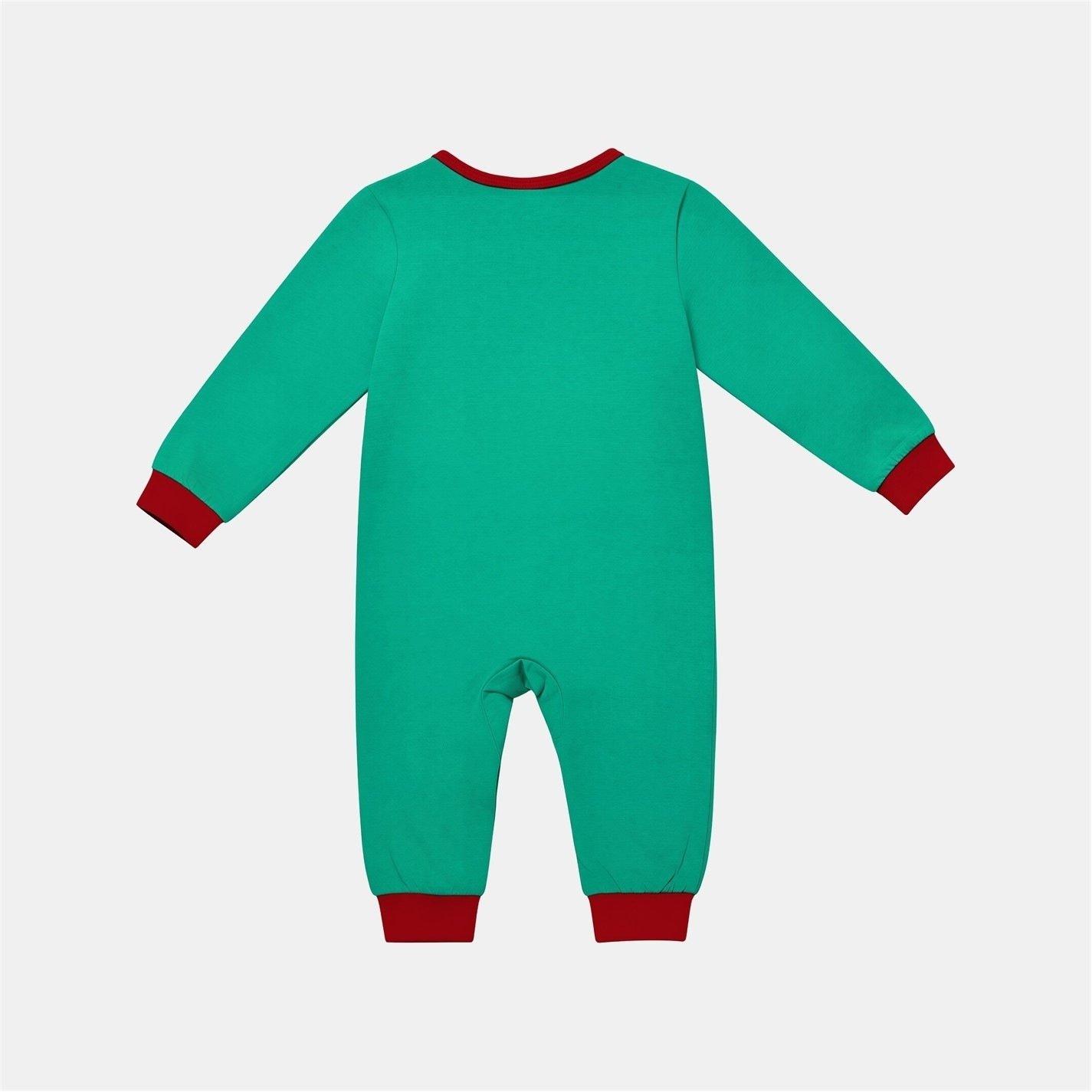 Xmas Crew - The Spirit Of Christmas - Baby Christmas Family Cotton Sleepsuit - 2