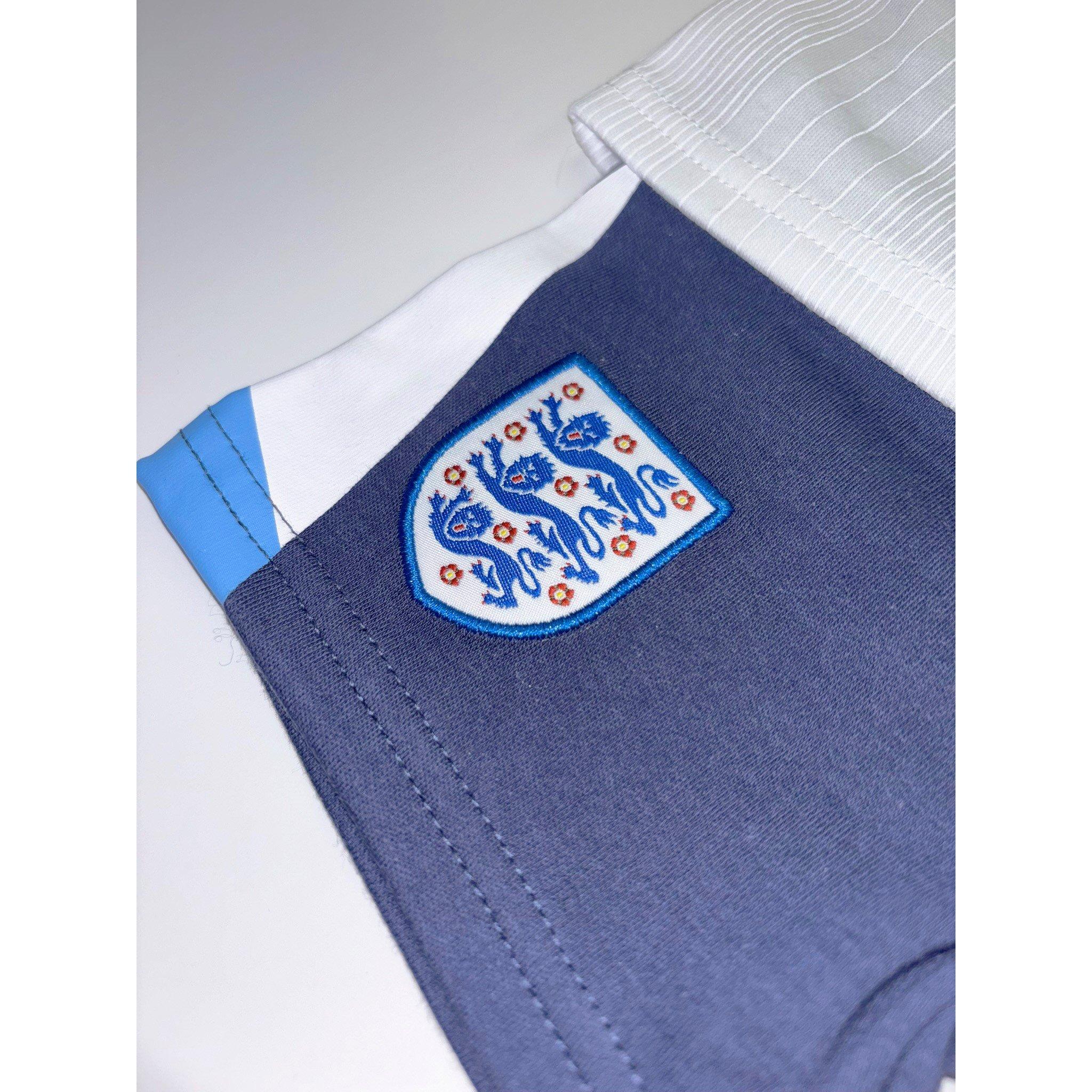 1996 Thuis - Team - England 1996 Retro Home Tee & Short Set - 5