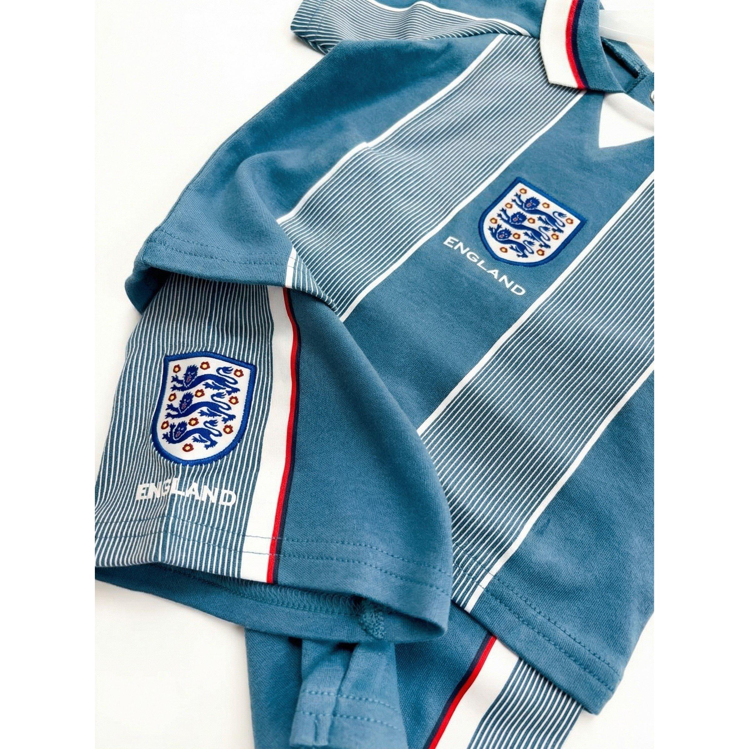 1996 Uitwedstrijd - Team - England 1996 Retro Away Tee & Short - 6