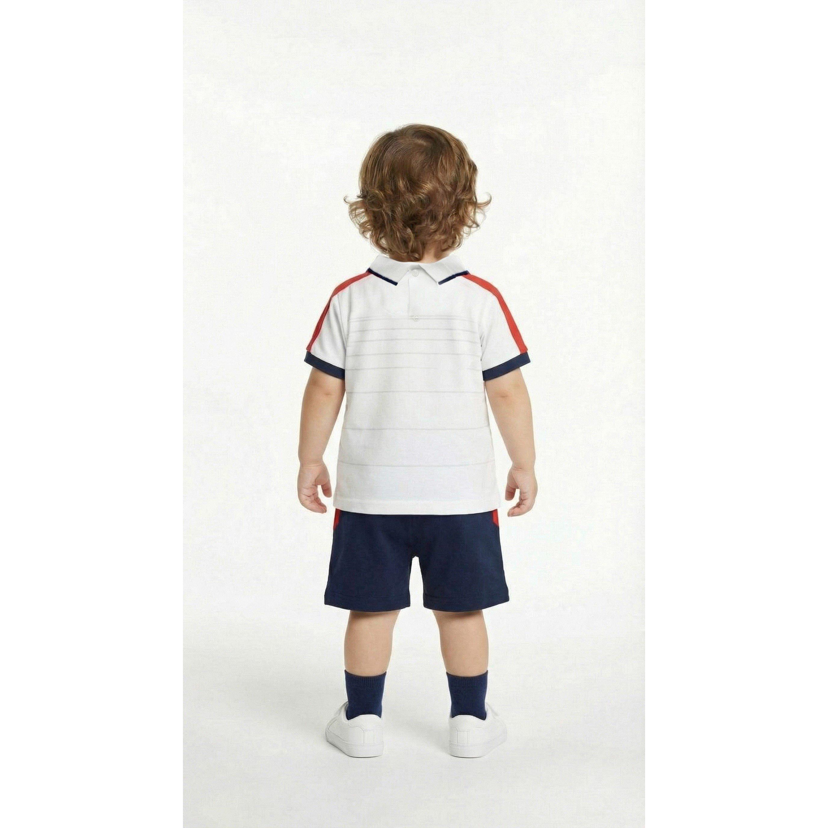 2004 Thuis - Team - England 2004 Retro Home Tee & Short - 4