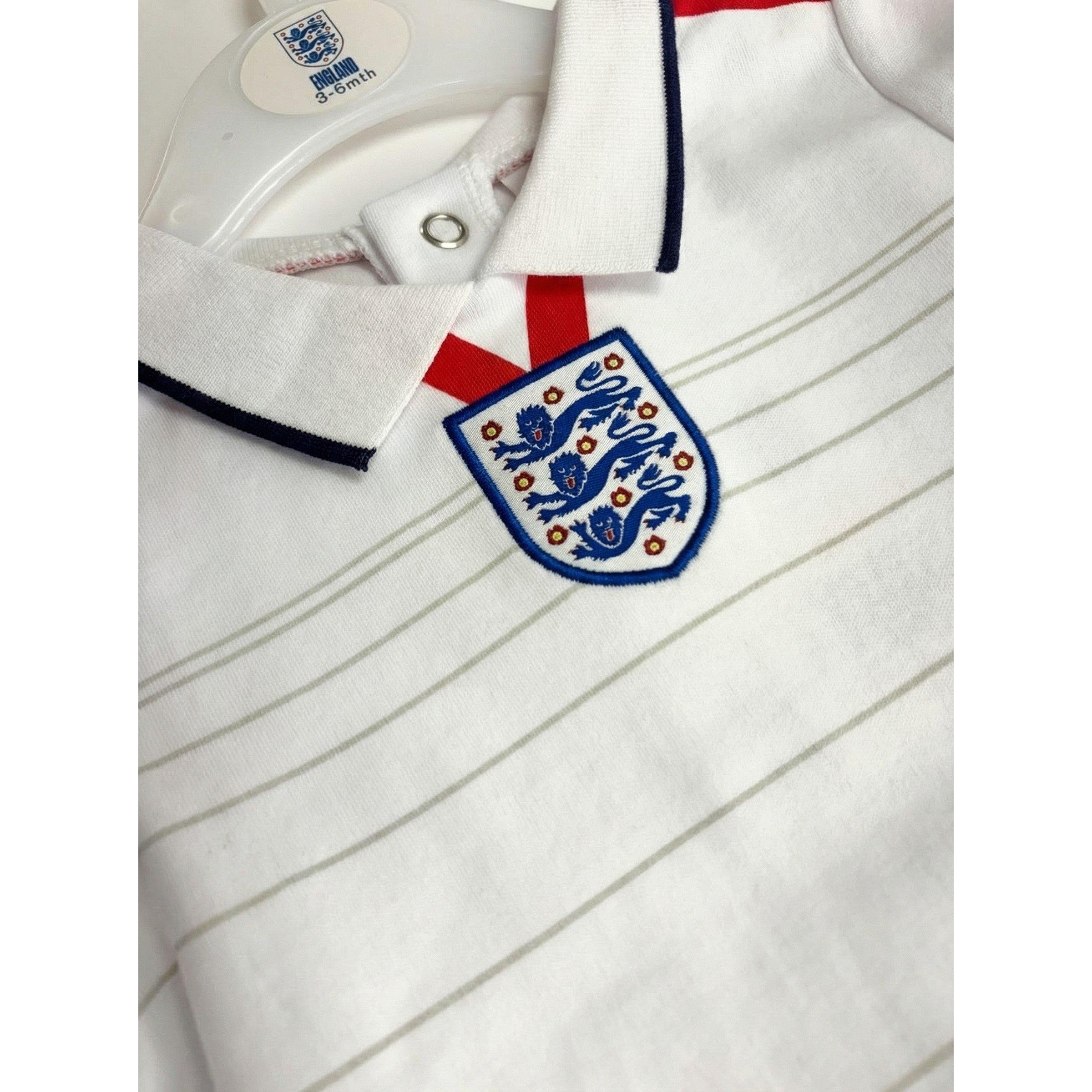 2004 Thuis - Team - England 2004 Retro Home Tee & Short - 5