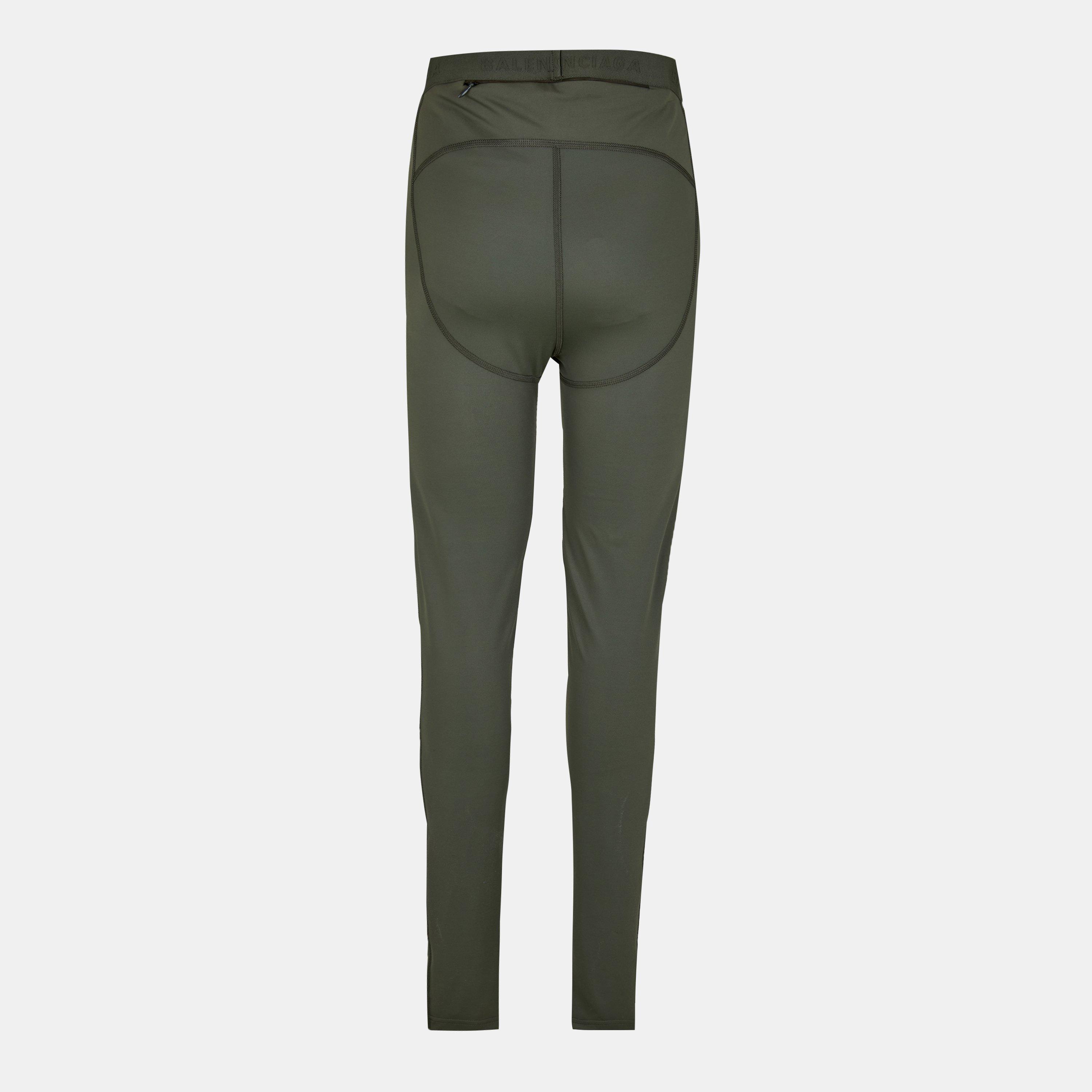 Khaki - Balenciaga - Men's Leggings - 2