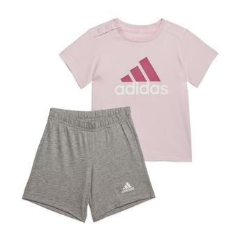 adidas Essential T Shirt and Short Set Babies