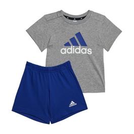 adidas Obstructive T Shirt and Short Set Babies