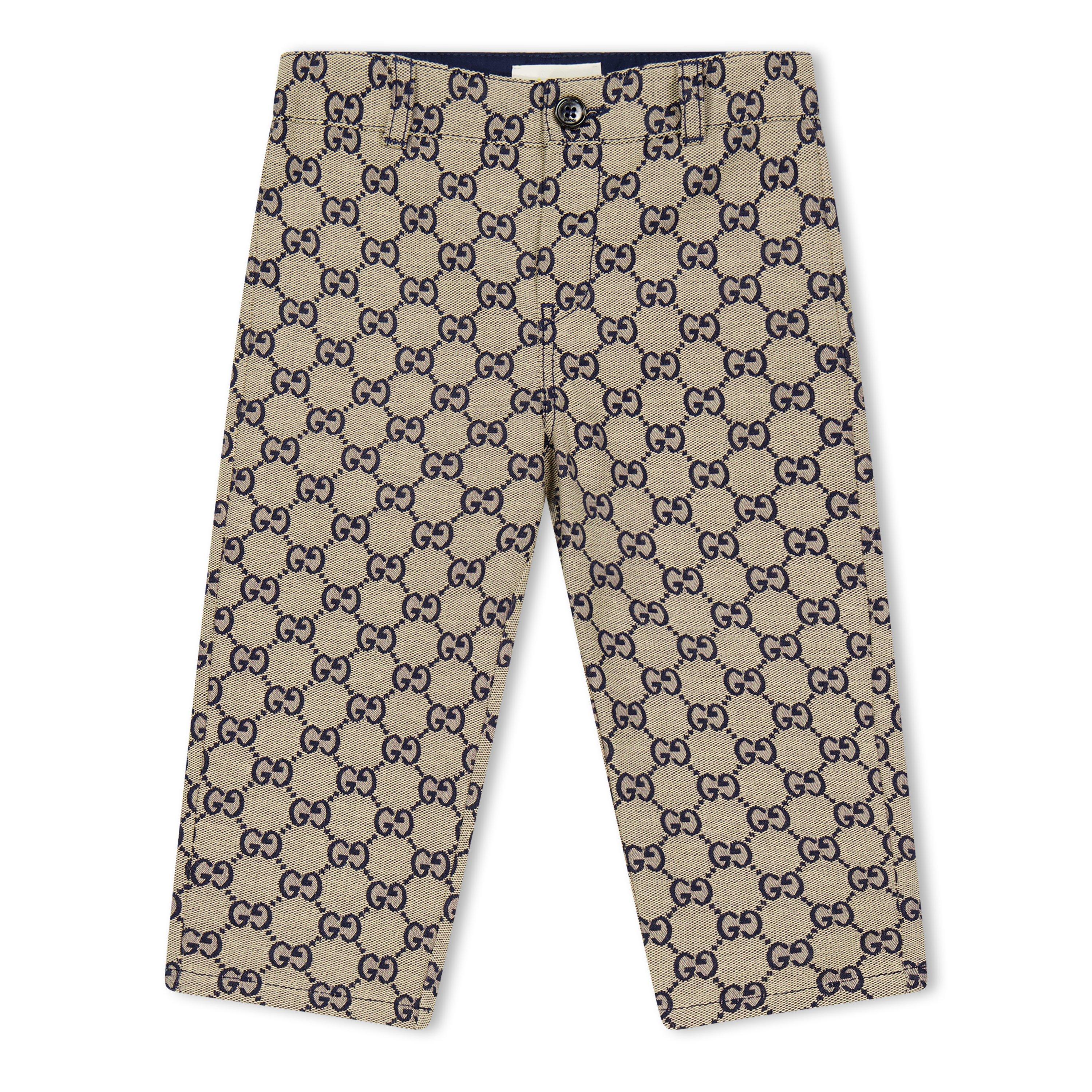 Beige/Blu 9118 - Gucci - Gucci GG Chinos Bb62 - 2