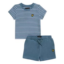 Lyle and Scott Shorts and T Shirt Set Babies