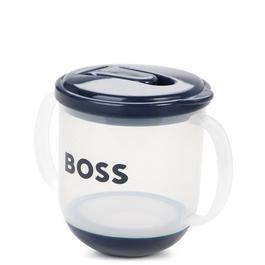 Boss Logo Print Sippy Cup