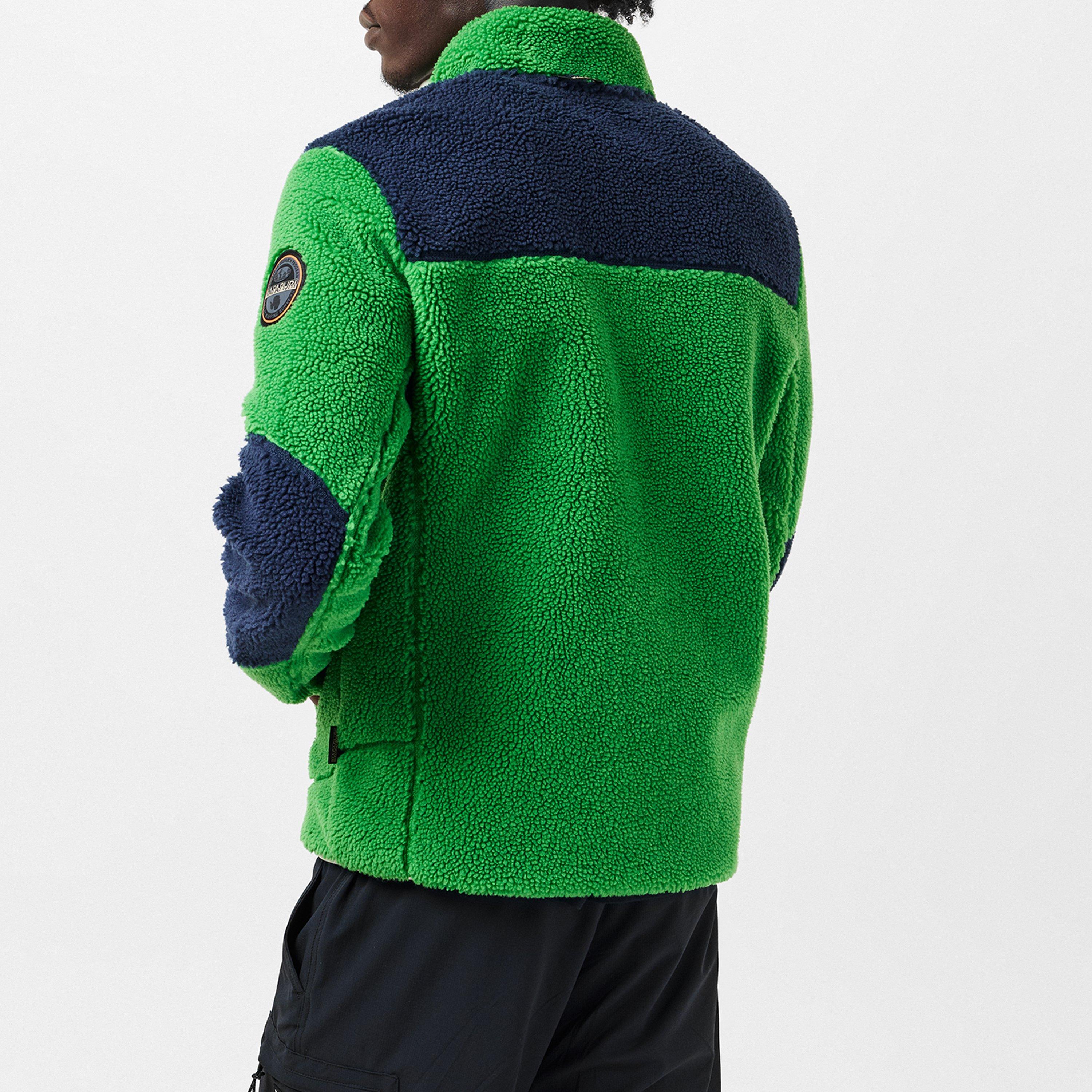 Green - Napapijri - Napa Yupik Fleece Mens - 4