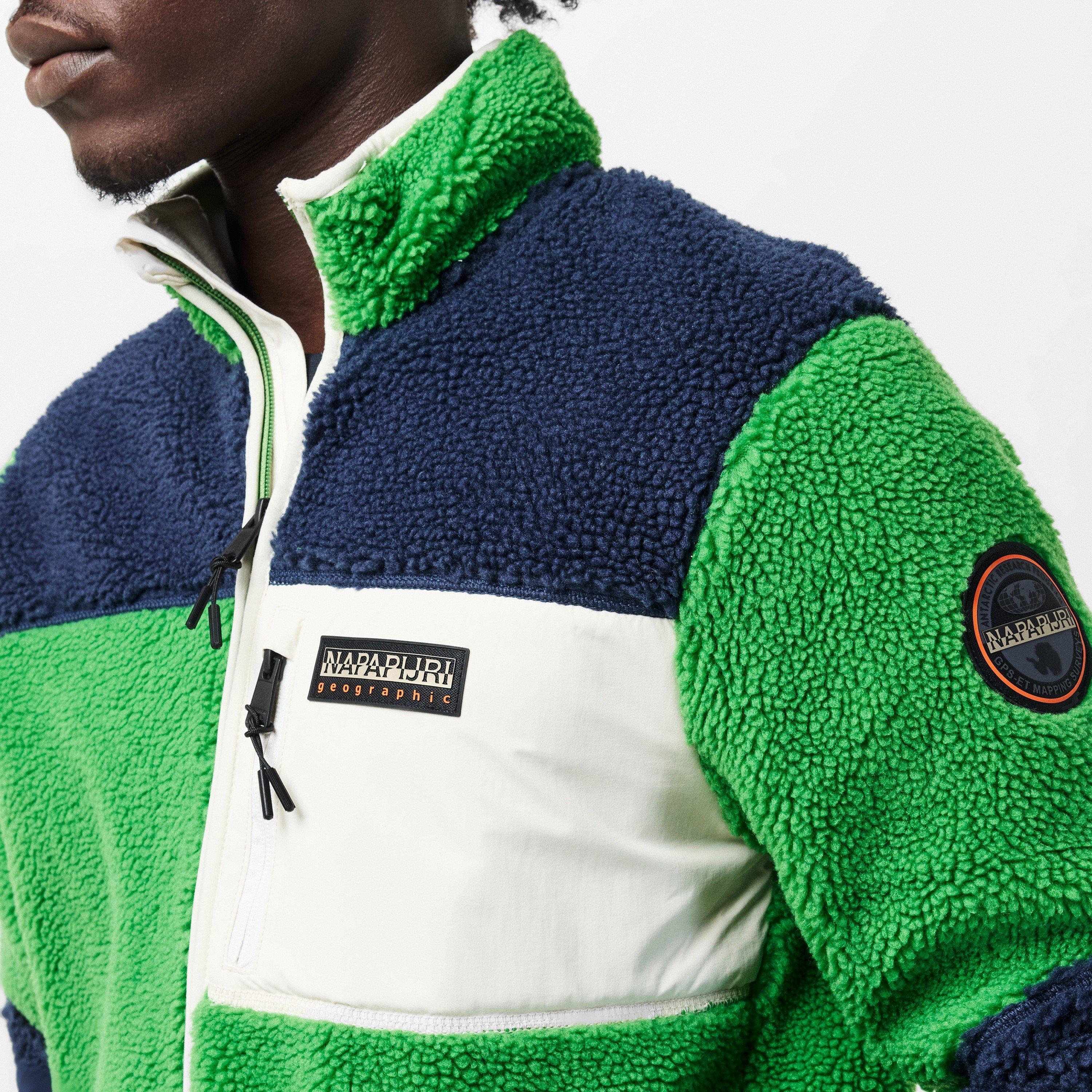 Green - Napapijri - Napa Yupik Fleece Mens - 5