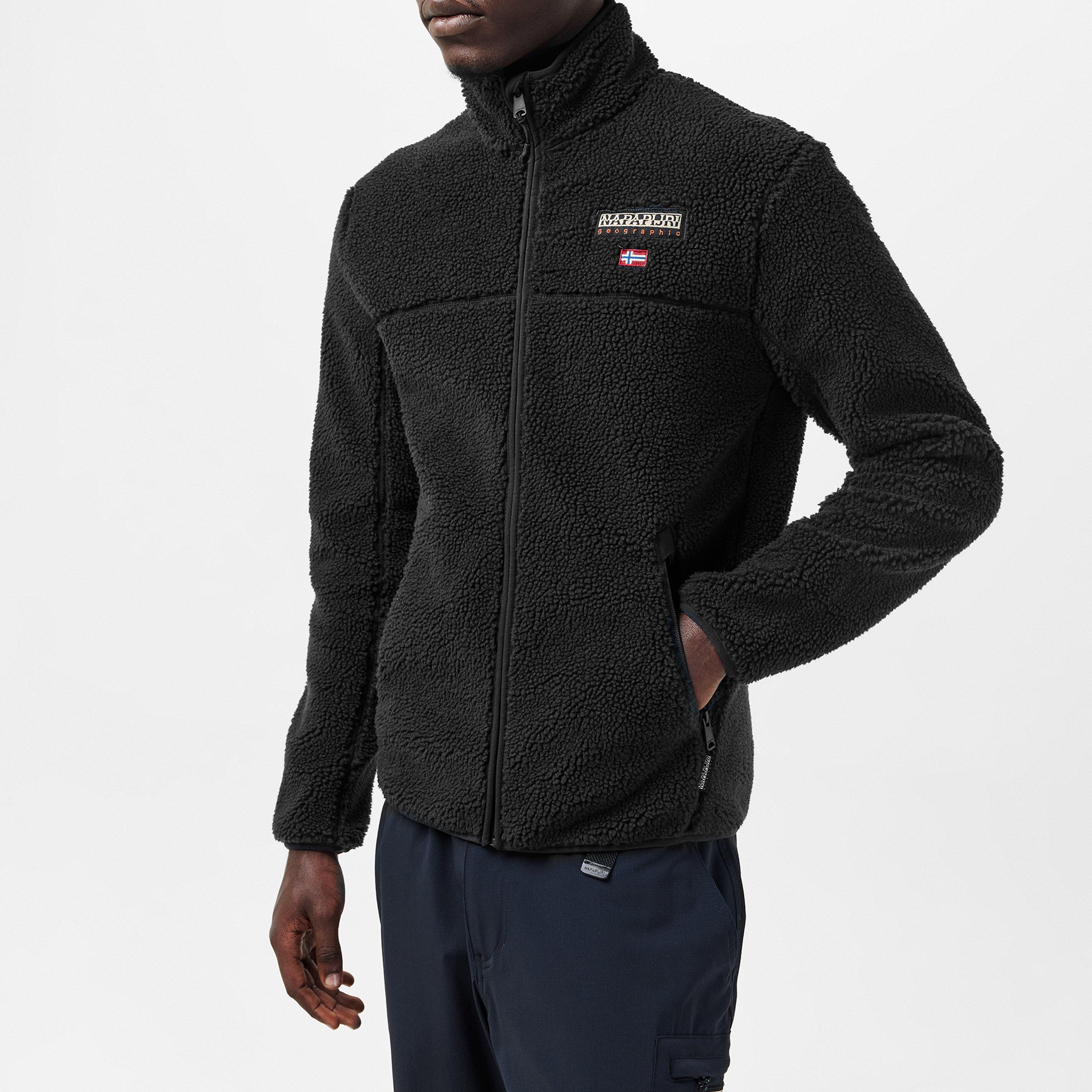 Black 041 - Napapijri - Men's Tynik Full-Zip Fleece - 3