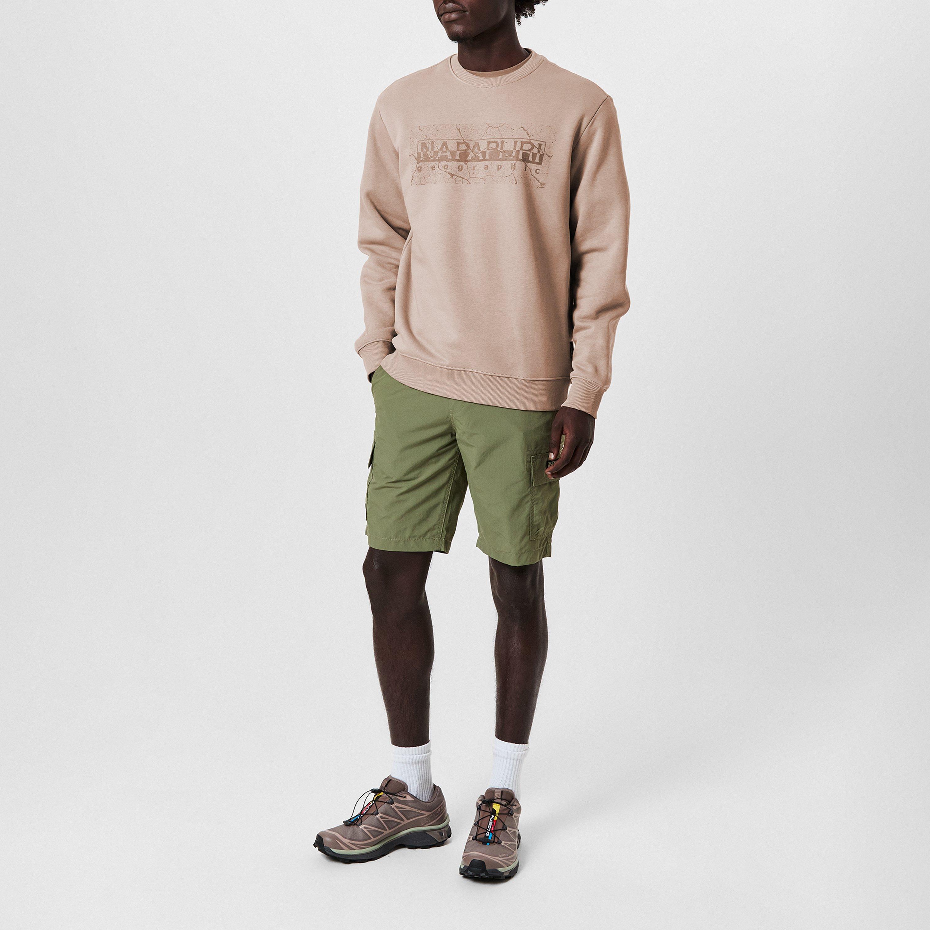 Beige - Napapijri - Men's Albulah Full-Zip Fleece - 6