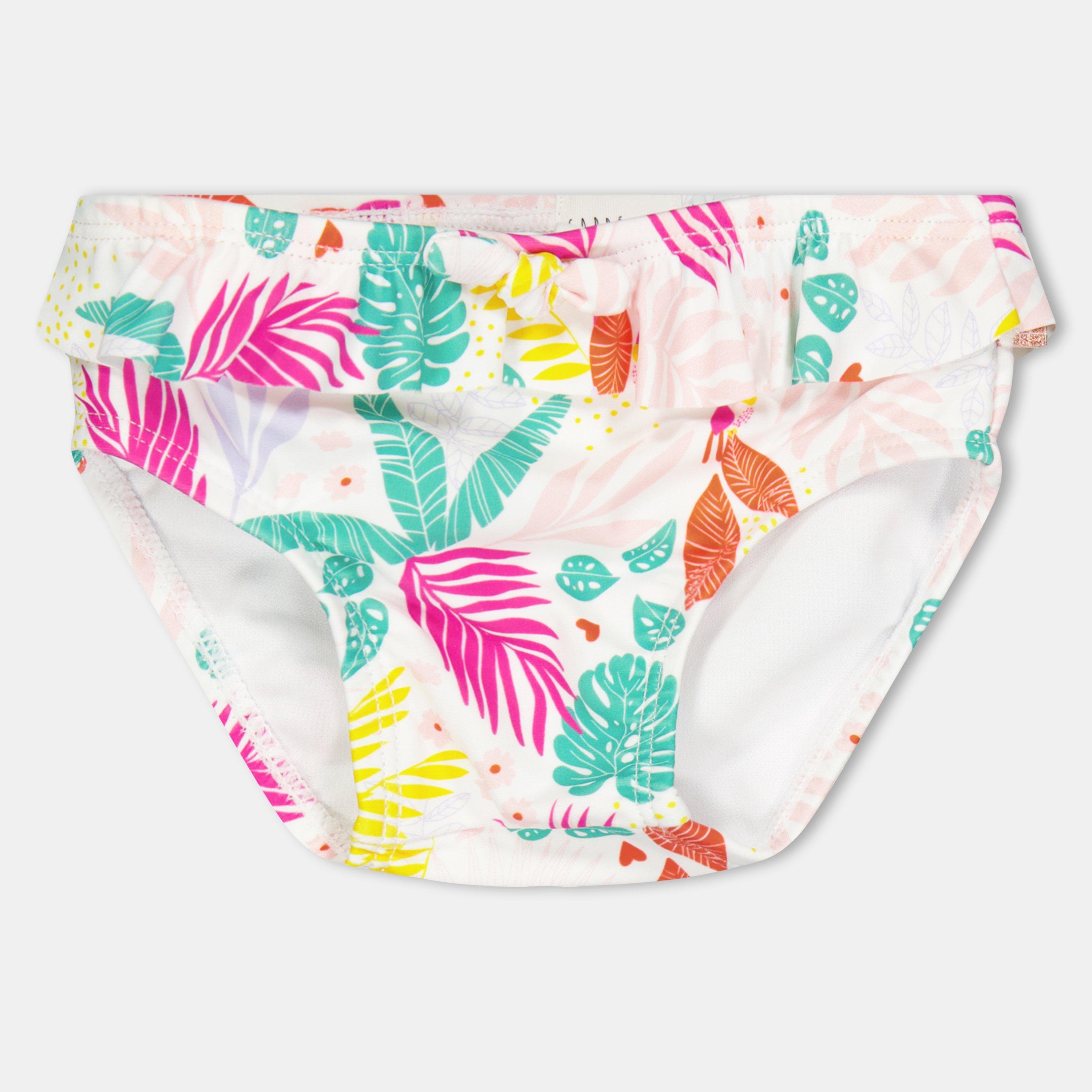 White - Carrement Beau - Unisex Kids' Swim Trunk - 1