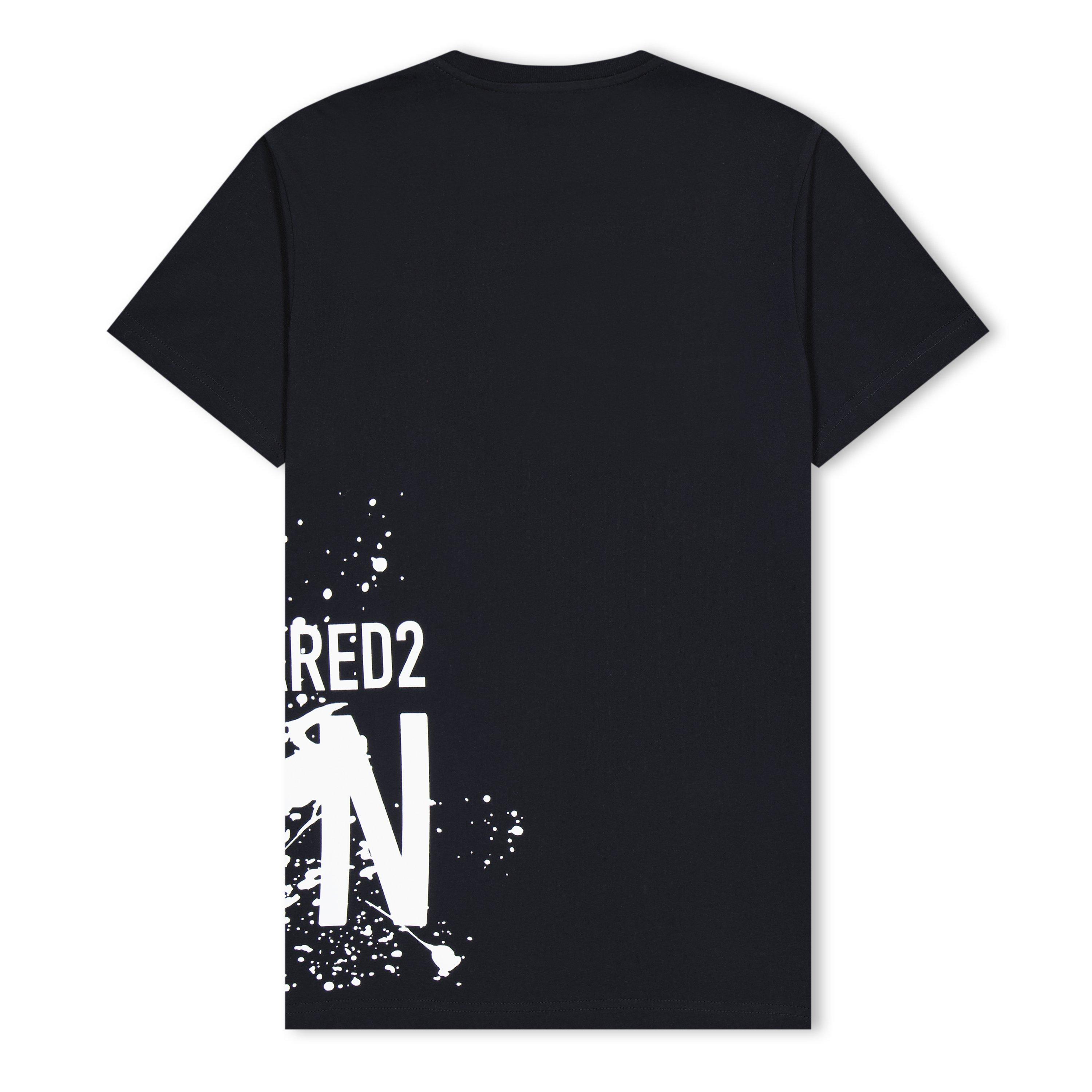 Blk/Wht DQ900 - DSquared2 - Icon T-Shirt Junior - 2