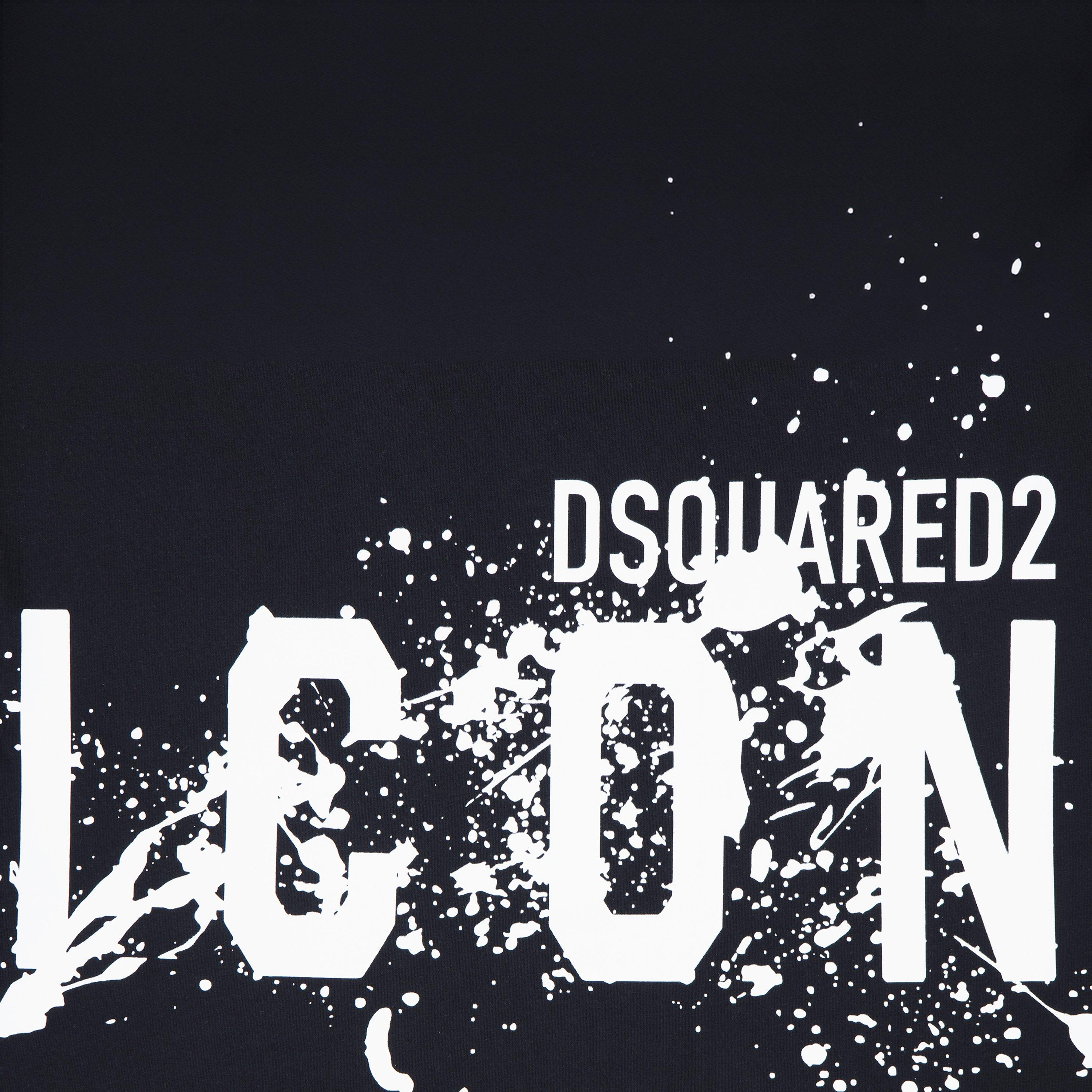 Blk/Wht DQ900 - DSquared2 - Icon T-Shirt Junior - 3