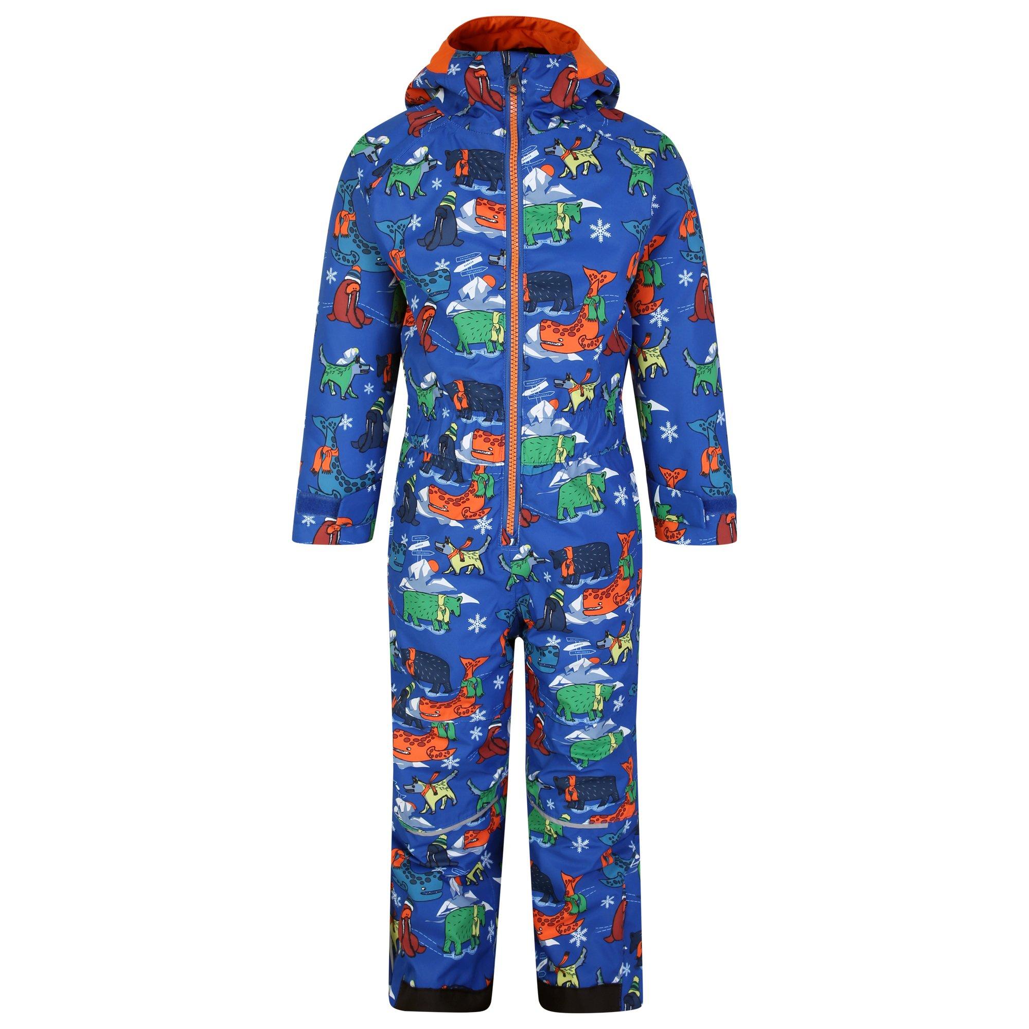 Dare 2b Unisex Kids' Snow Play All-Weather Insulated Snowsuit - OlyBlArctAni