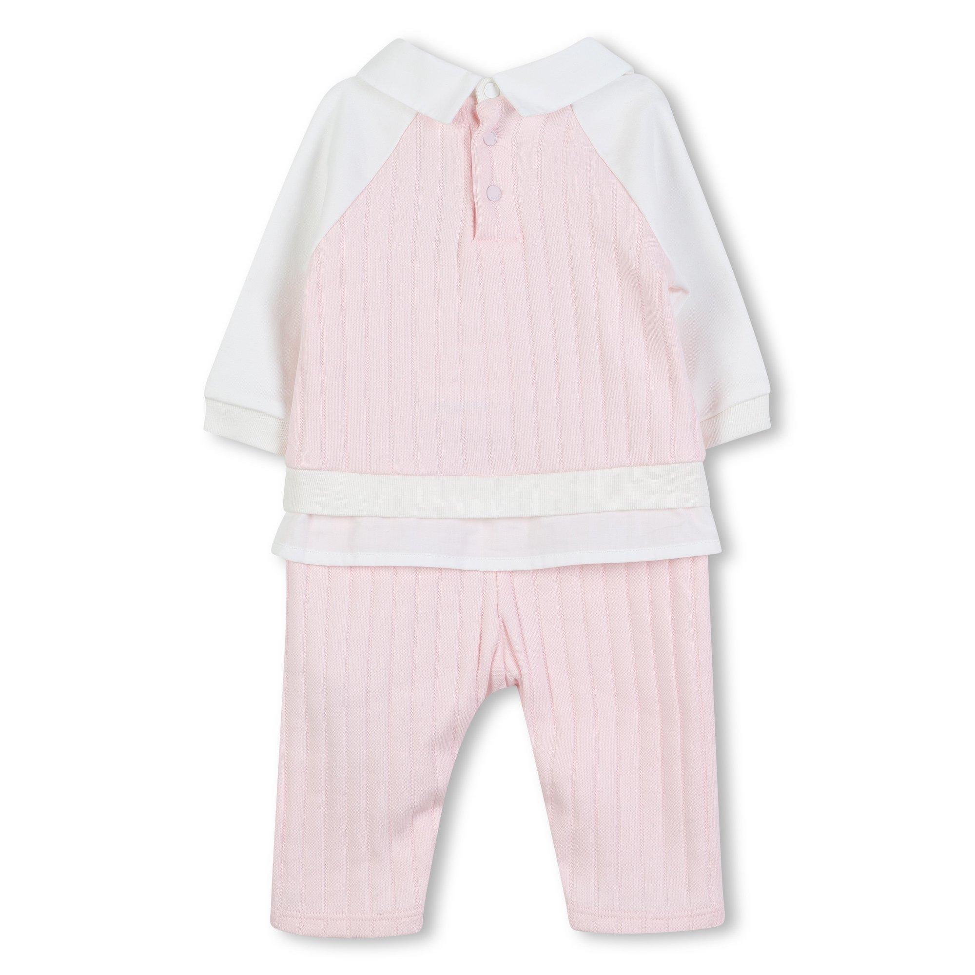 Pink 44Z - GIVENCHY - Kids' GIV Logo Stretch Snap Closure Onesie - 2