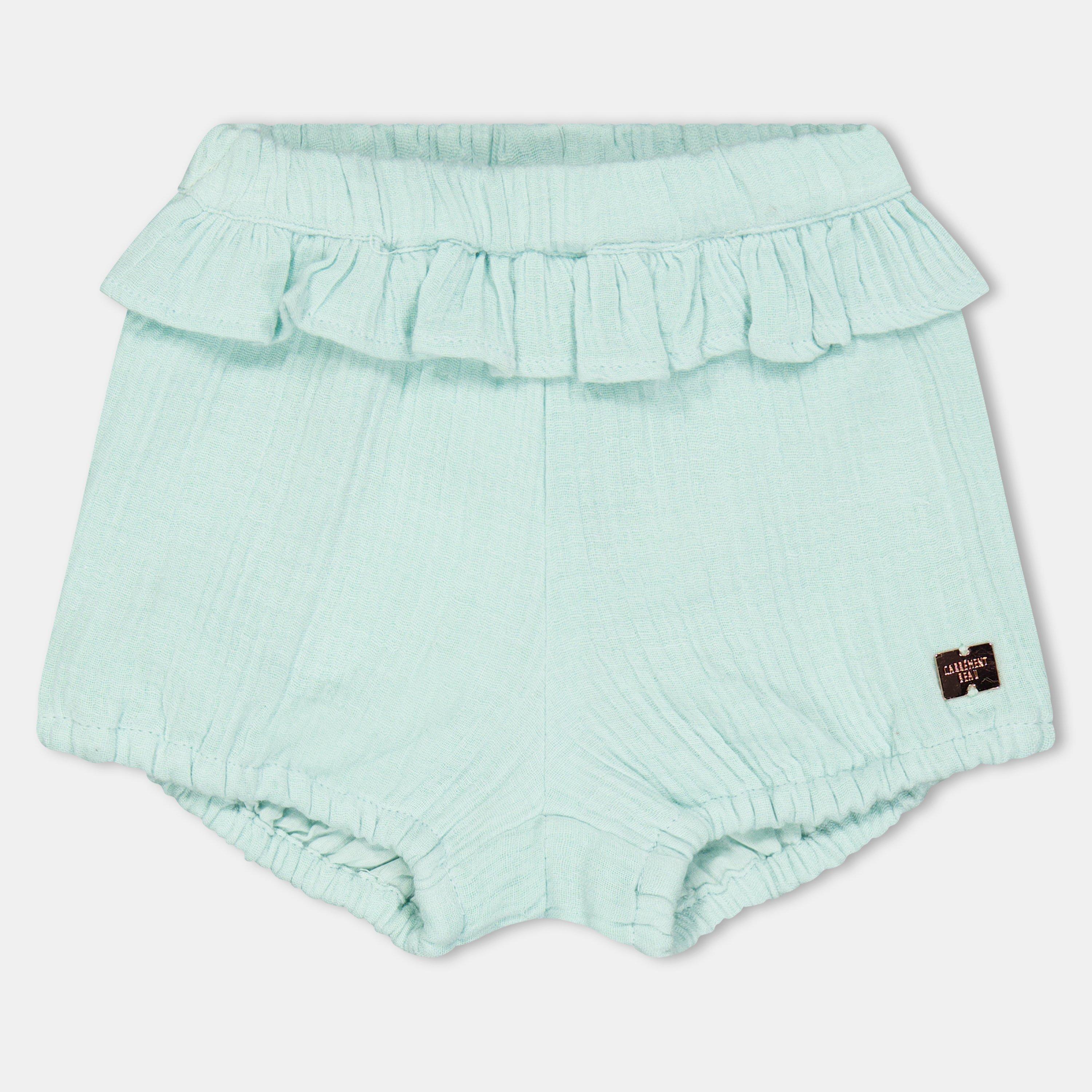 Sea Green - Carrement Beau - Unisex Kids' Jersey Jogger Shorts