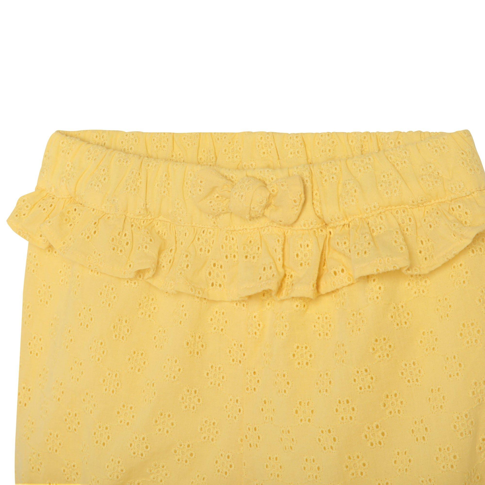 Straw Yellow - Carrement Beau - Kids' Jersey Jogger Shorts - 3